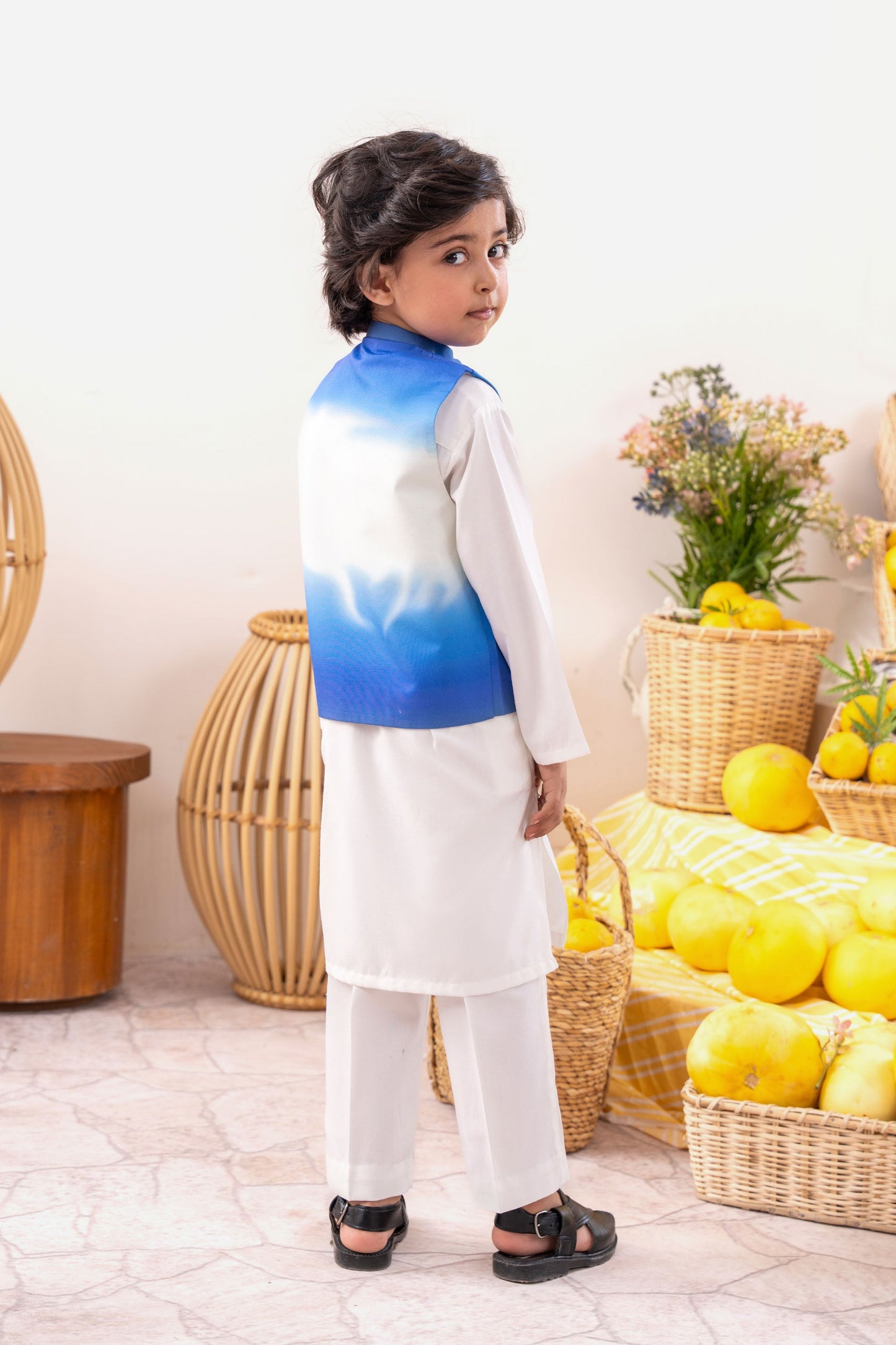 Tye And Dye Waist Coat (MSBCWC-017)