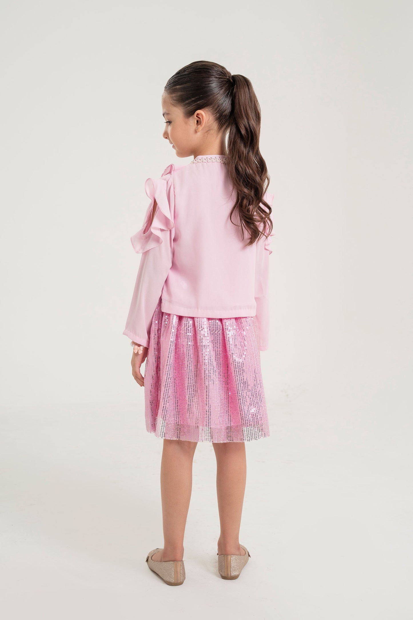 Embellished Top & Skirt (MMB-S65)