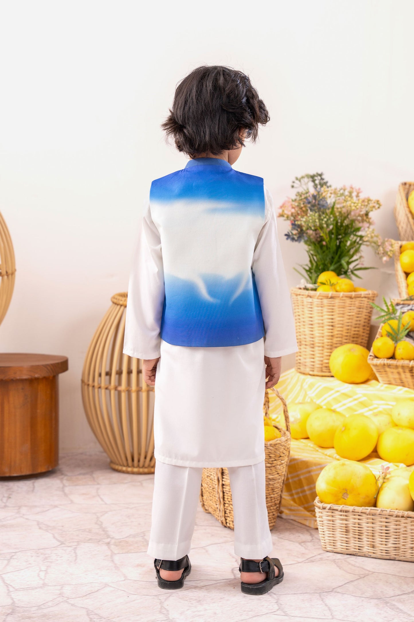 Tye And Dye Waist Coat (MSBCWC-017)