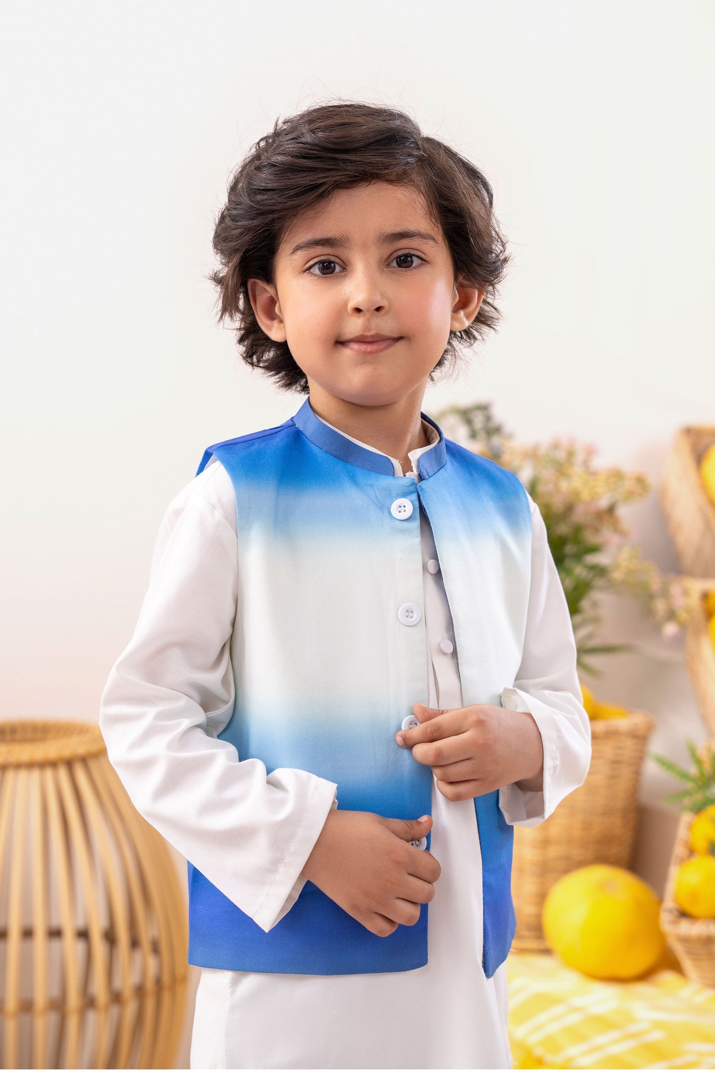 Tye And Dye Waist Coat (MSBCWC-017)