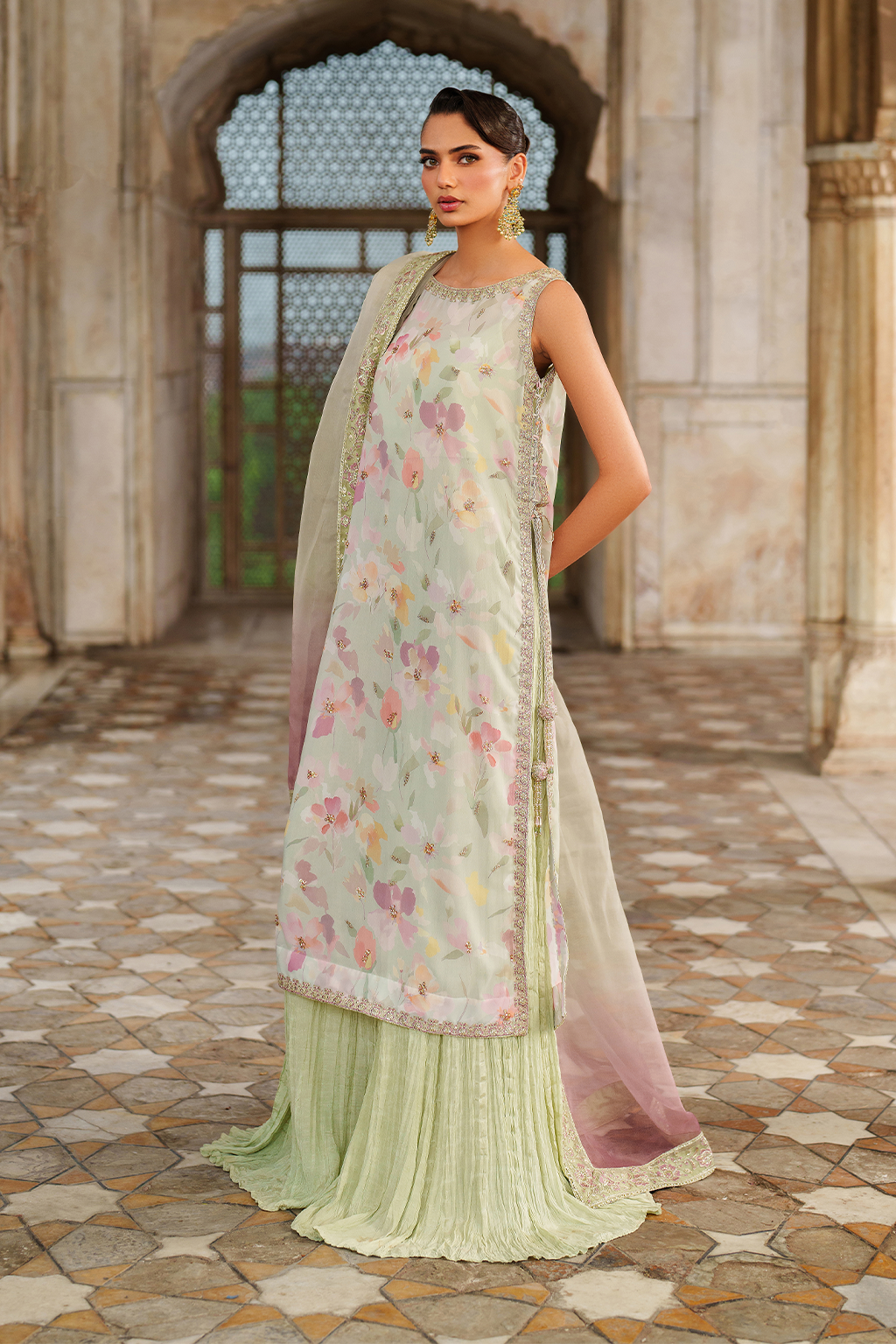 UE-549 Printed Chiffon