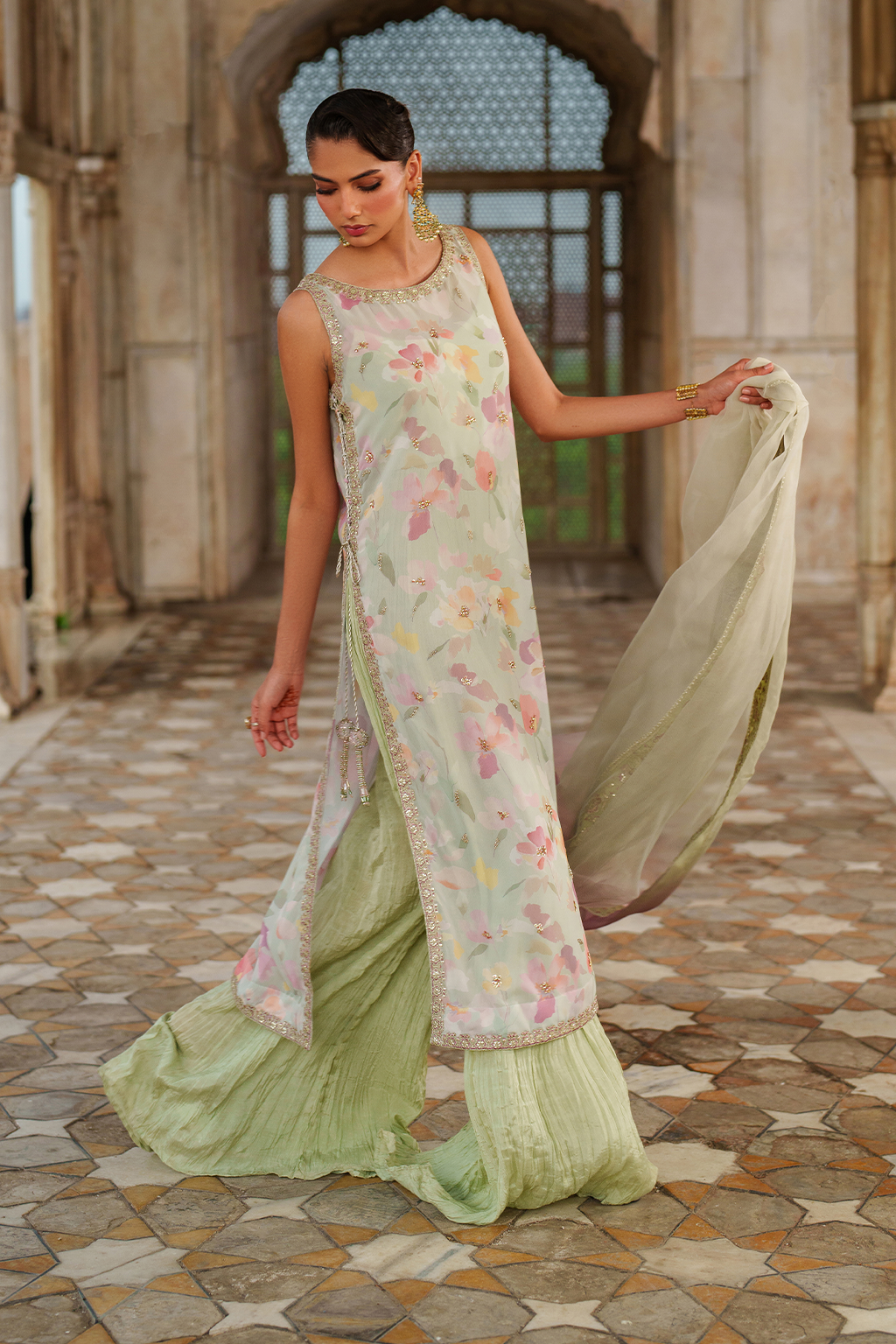 UE-549 Printed Chiffon