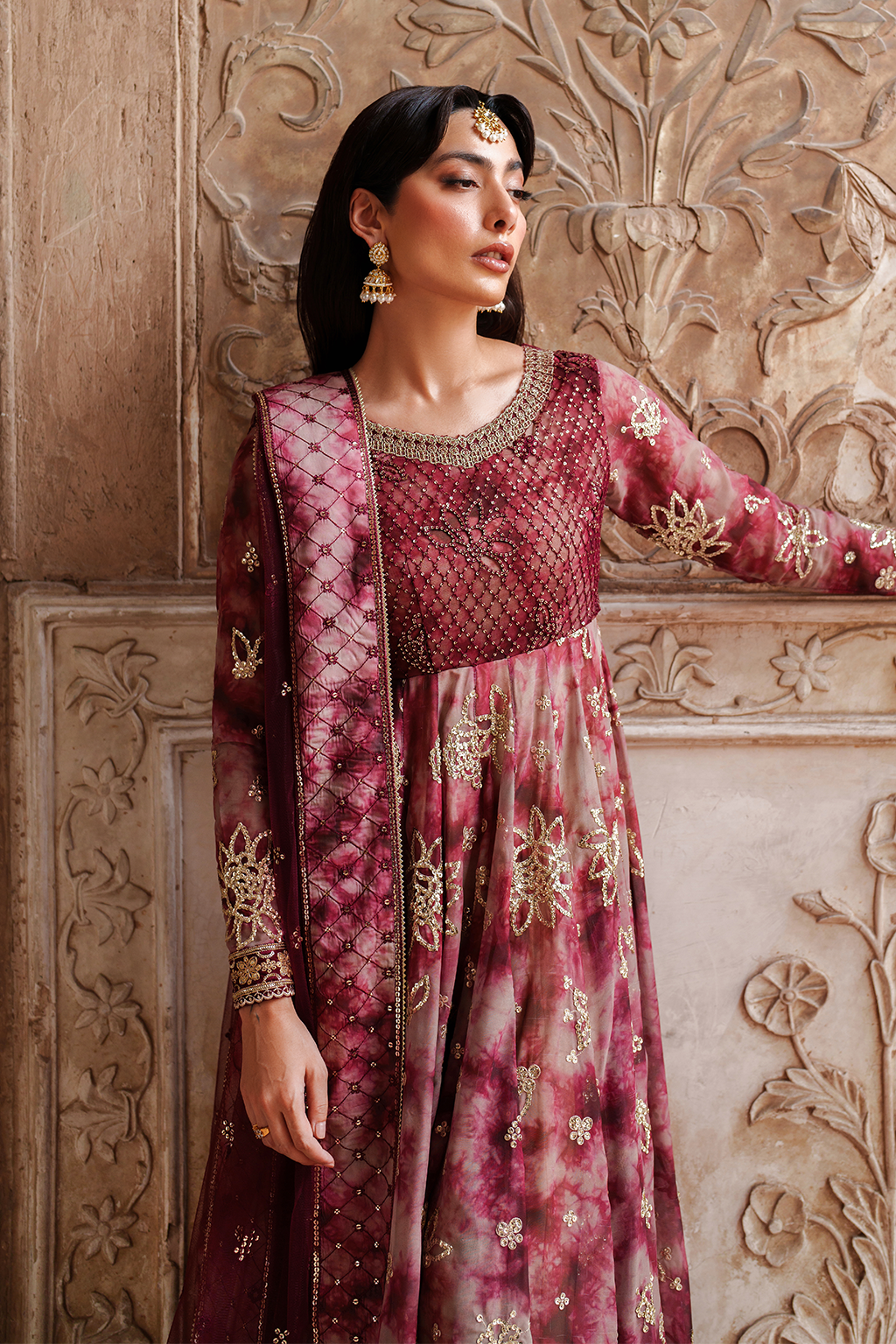 UE-533 Printed Chiffon