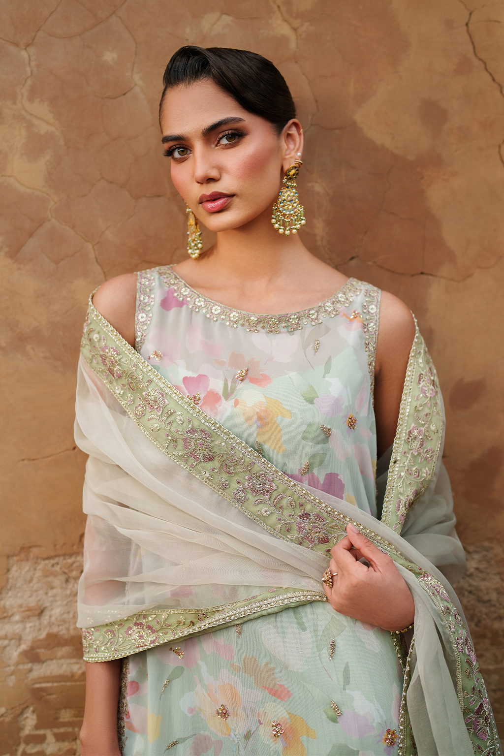 UE-549 Printed Chiffon
