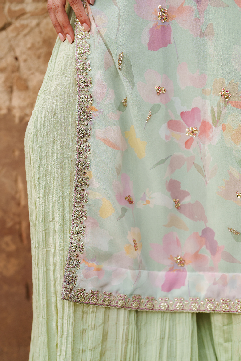 UE-549 Printed Chiffon