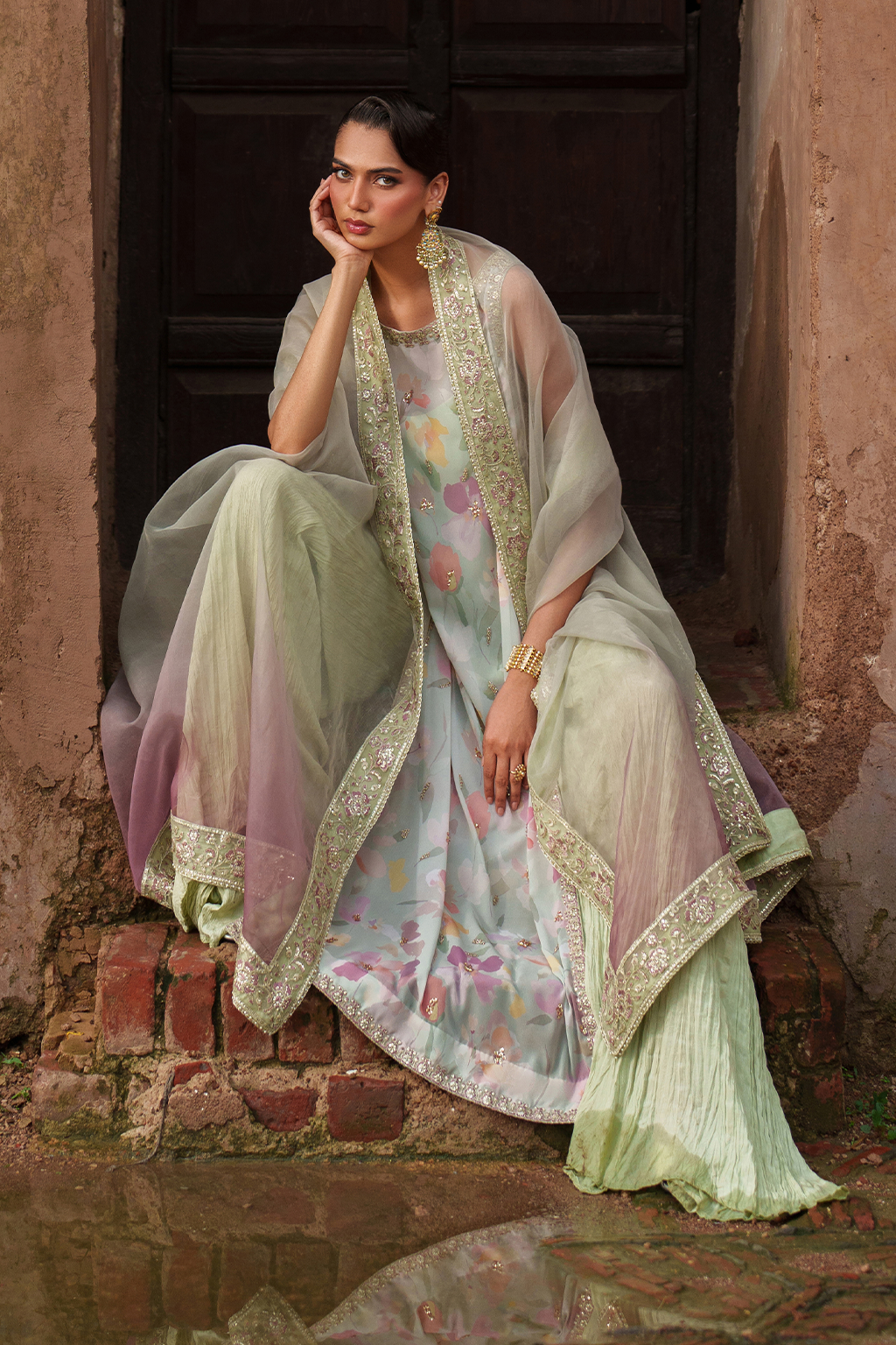 UE-549 Printed Chiffon