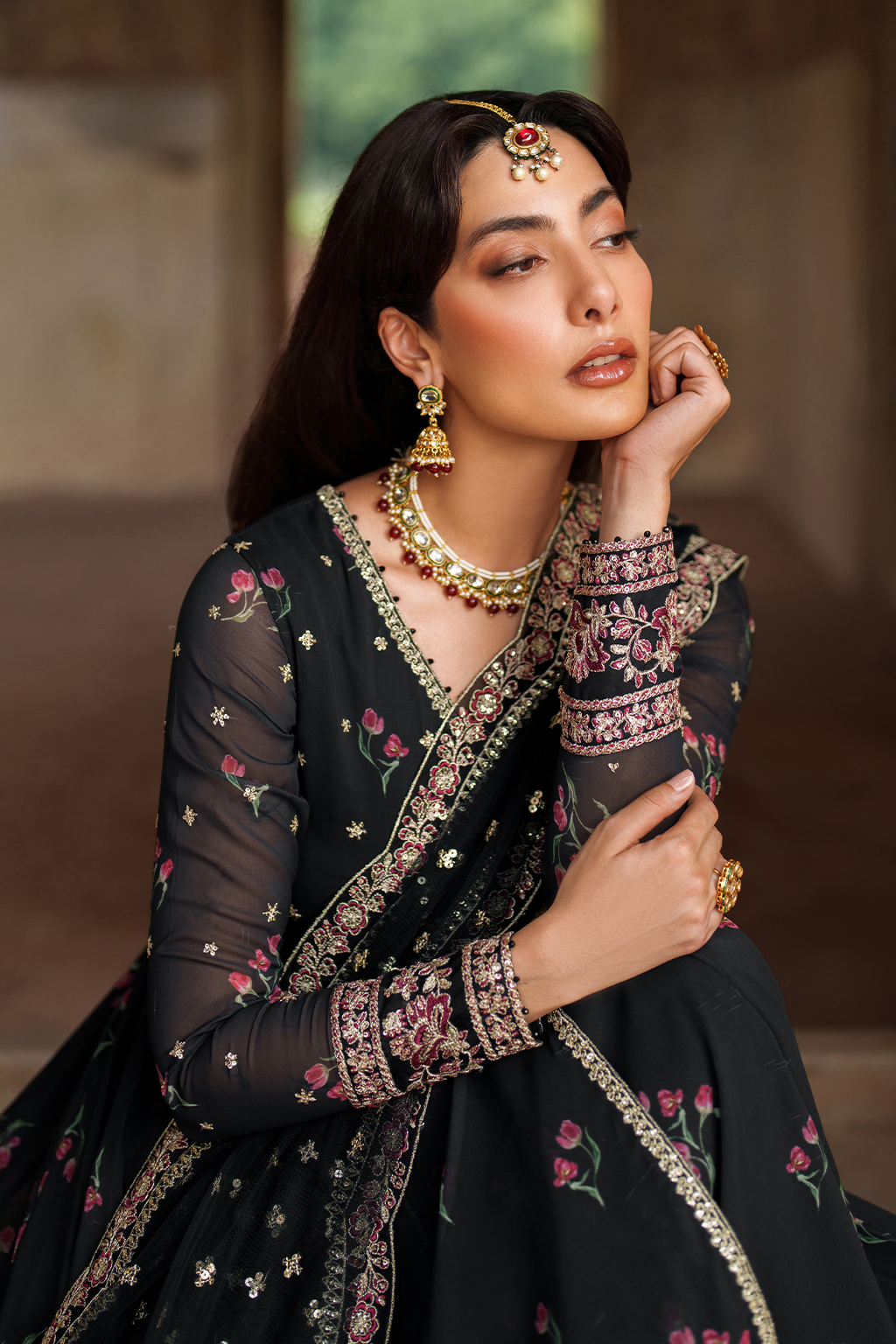 UE-550 Printed Chiffon