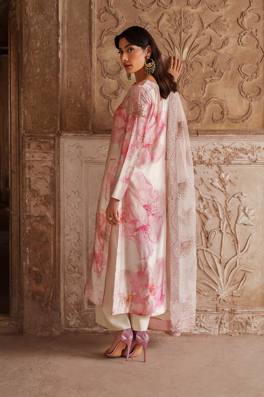 UE-547 Printed Charmeuse