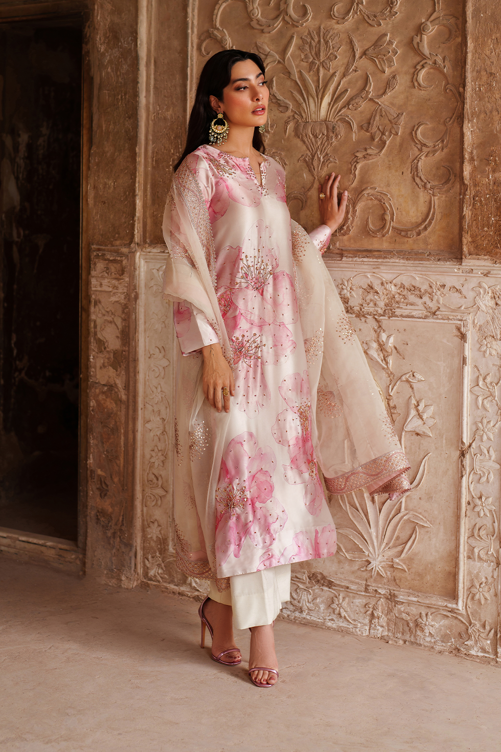 UE-547 Printed Charmeuse