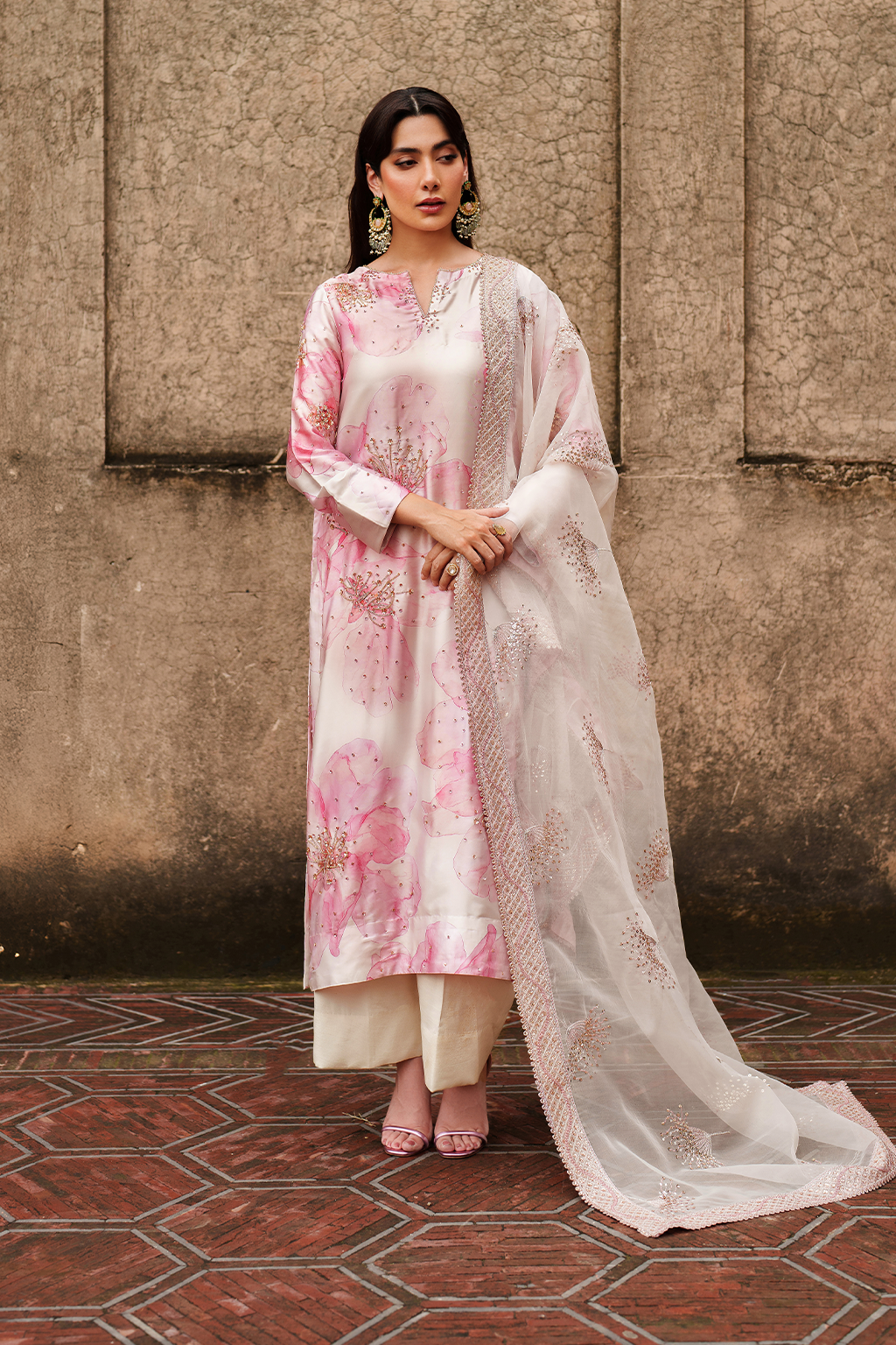 UE-547 Printed Charmeuse