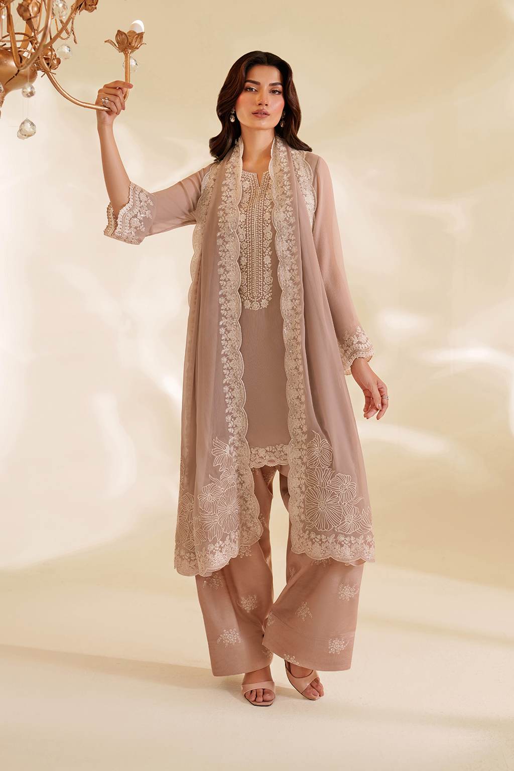 CC-79 Embroidered Chiffon