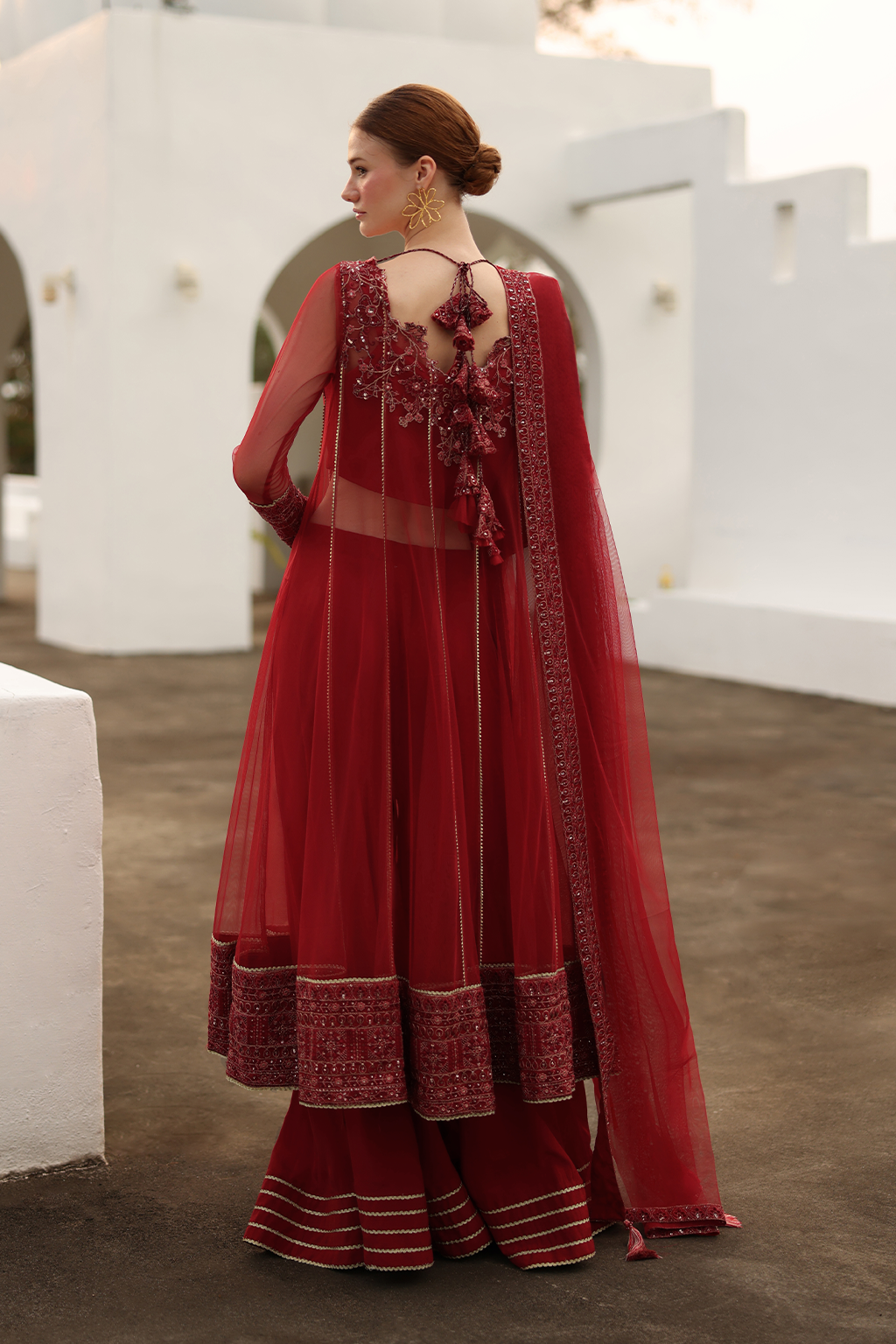 CC-67 Embroidered Net