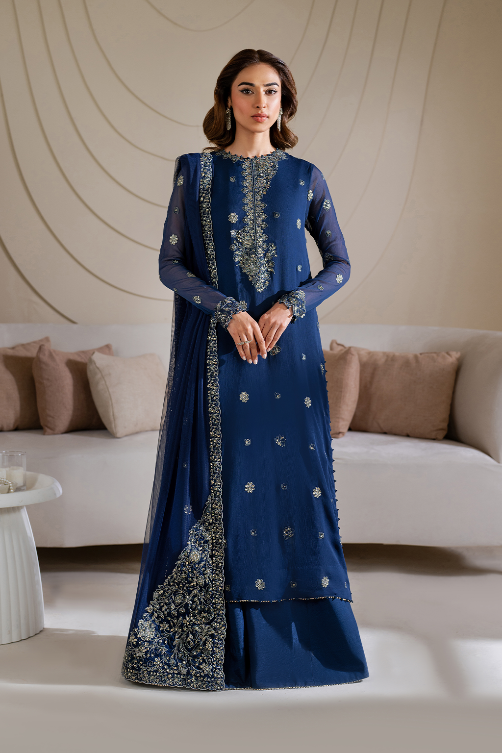CC-60 Embroidered Net