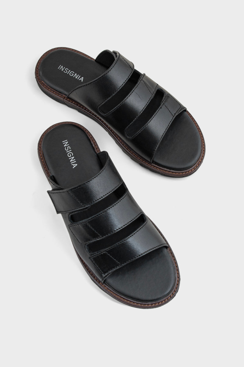 Men Casual Slip On MO1013-Black