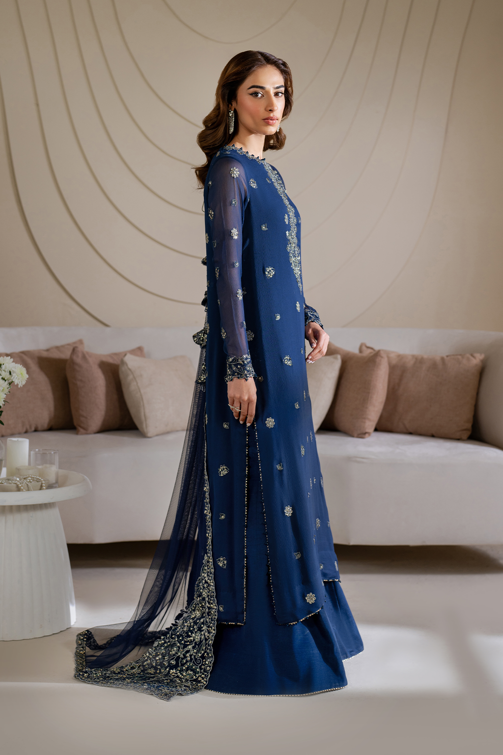 CC-60 Embroidered Net