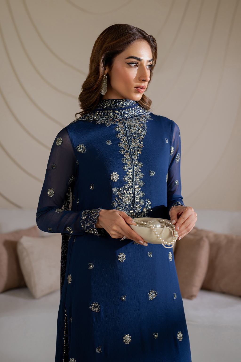 CC-60 Embroidered Net