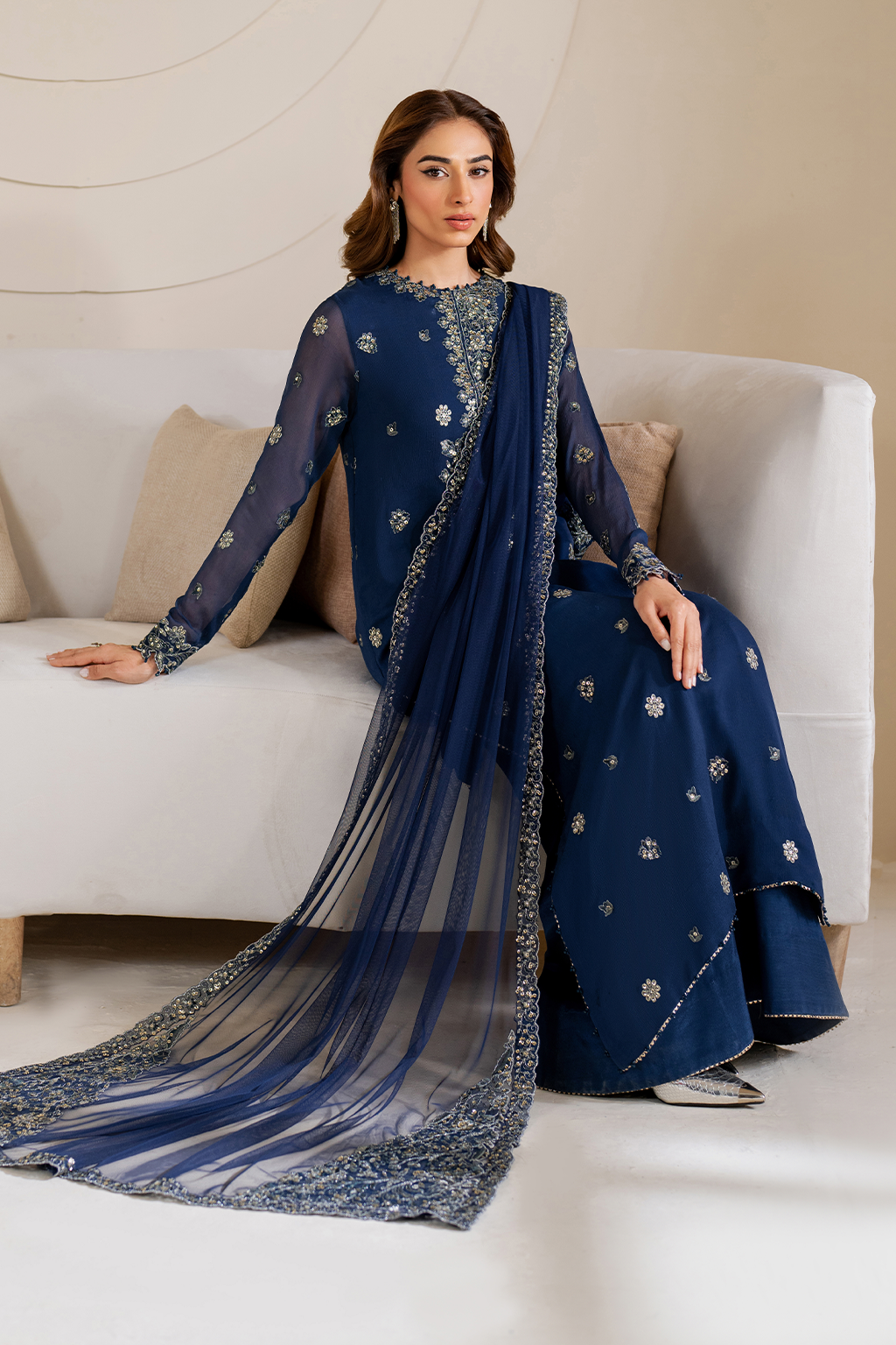 CC-60 Embroidered Net