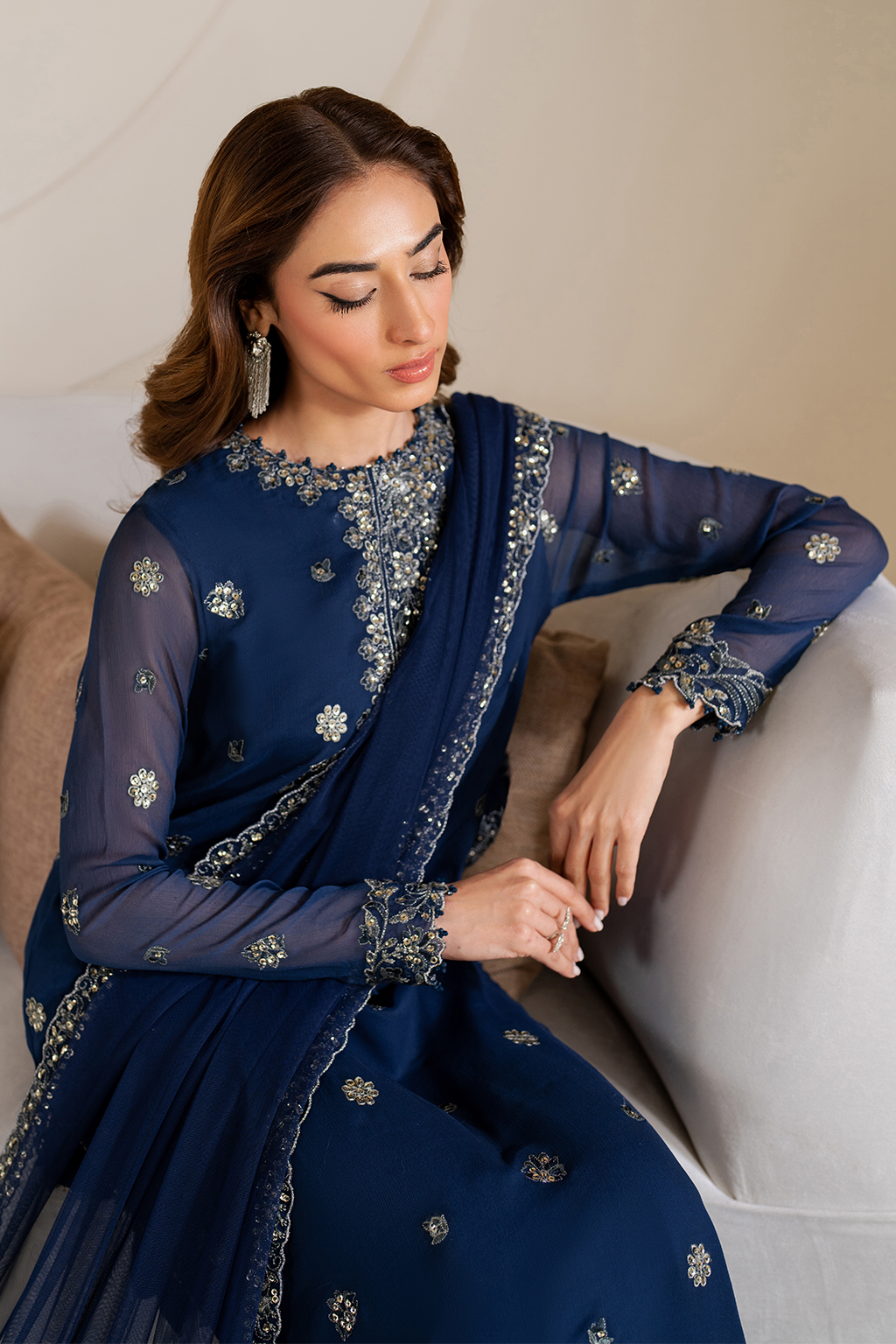CC-60 Embroidered Net