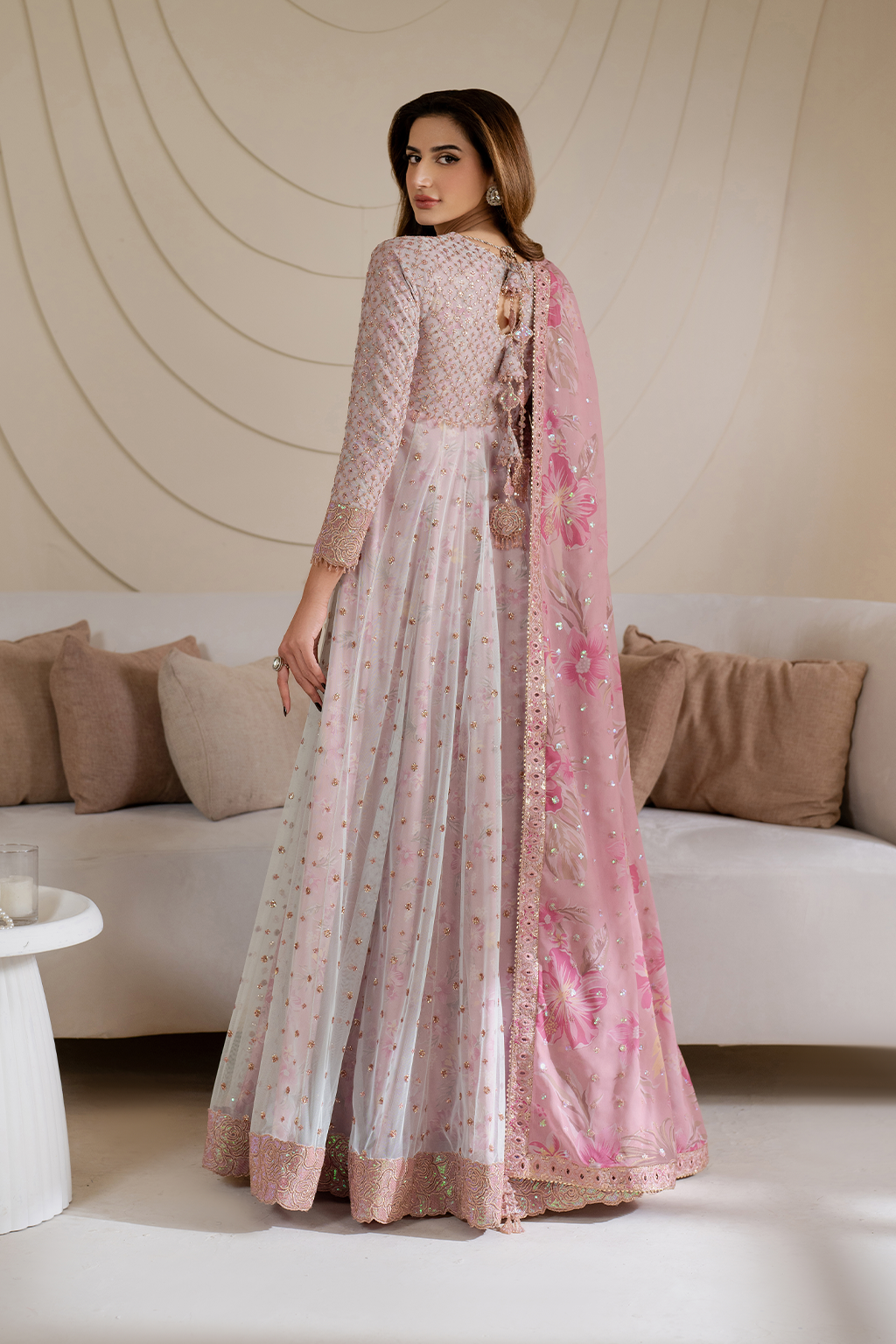 CC-64 Embroidered Net