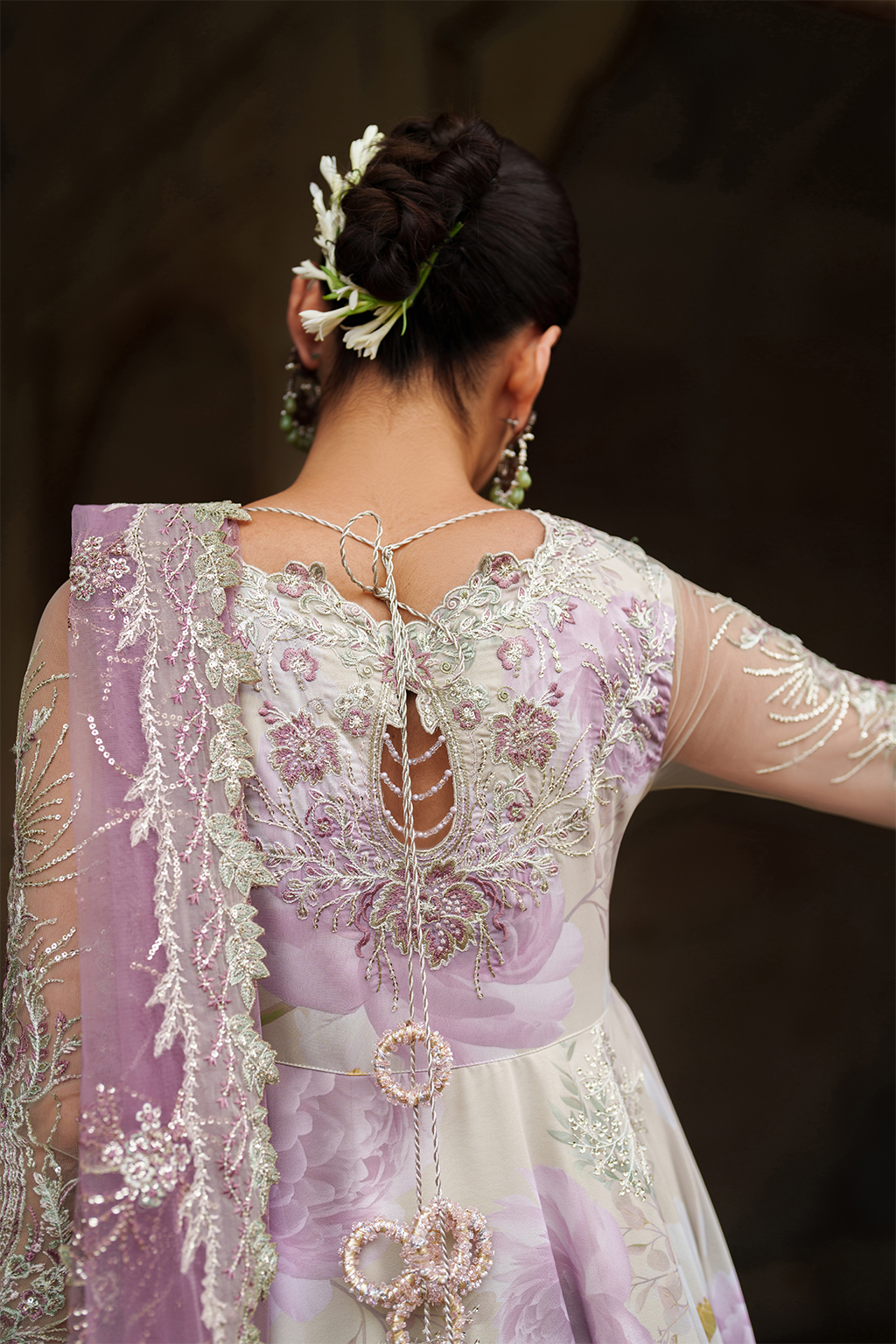 UE-546 Embroidered Chiffon
