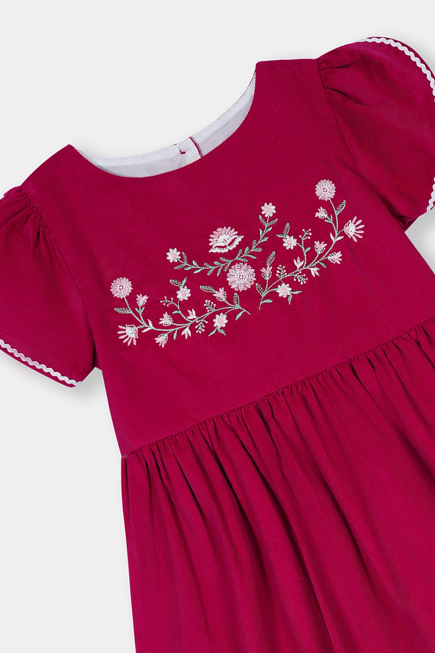 Embroidered Corduroy Frock (CCF-01)