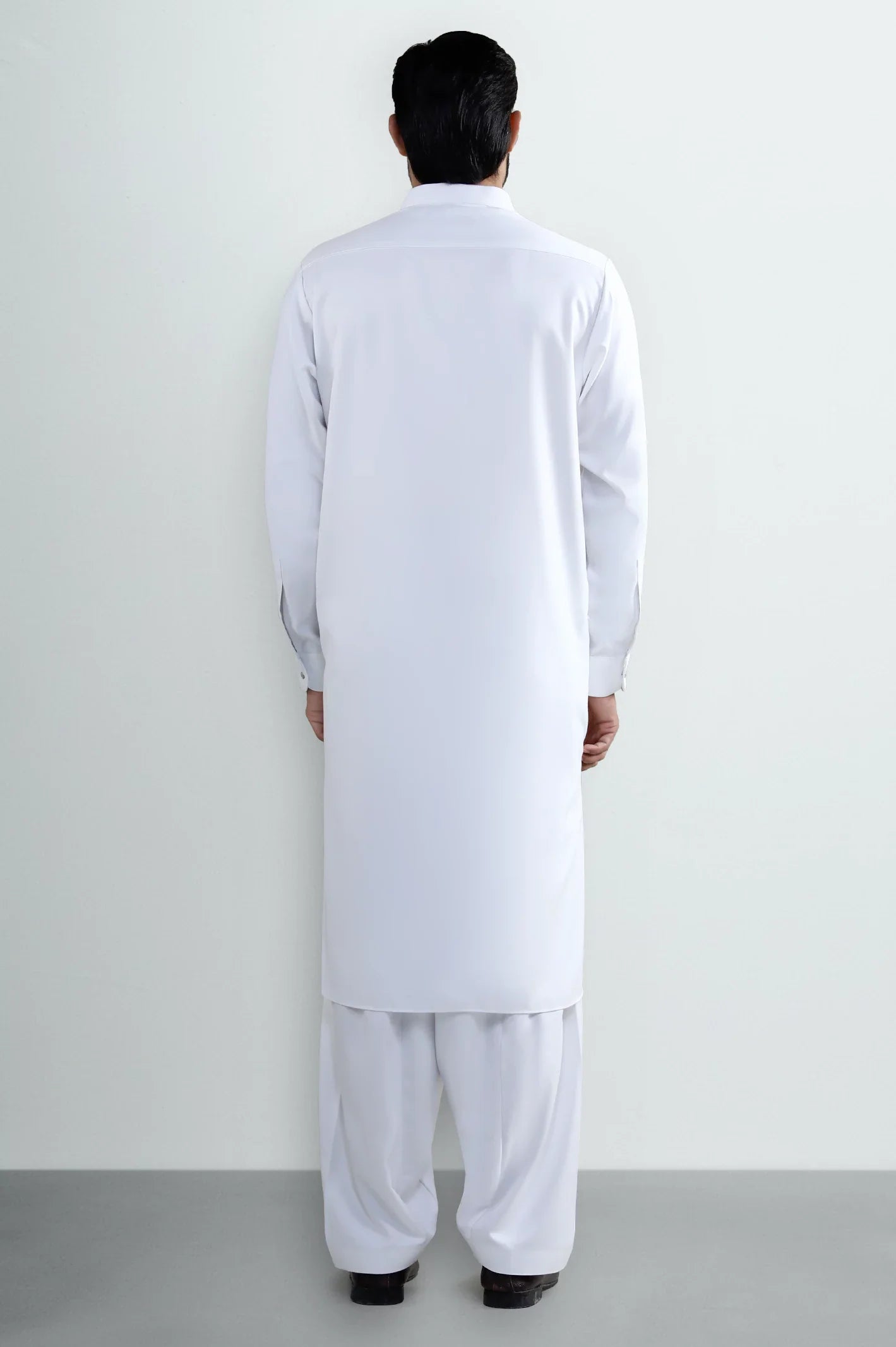 White Wash & Wear Shalwar Kameez