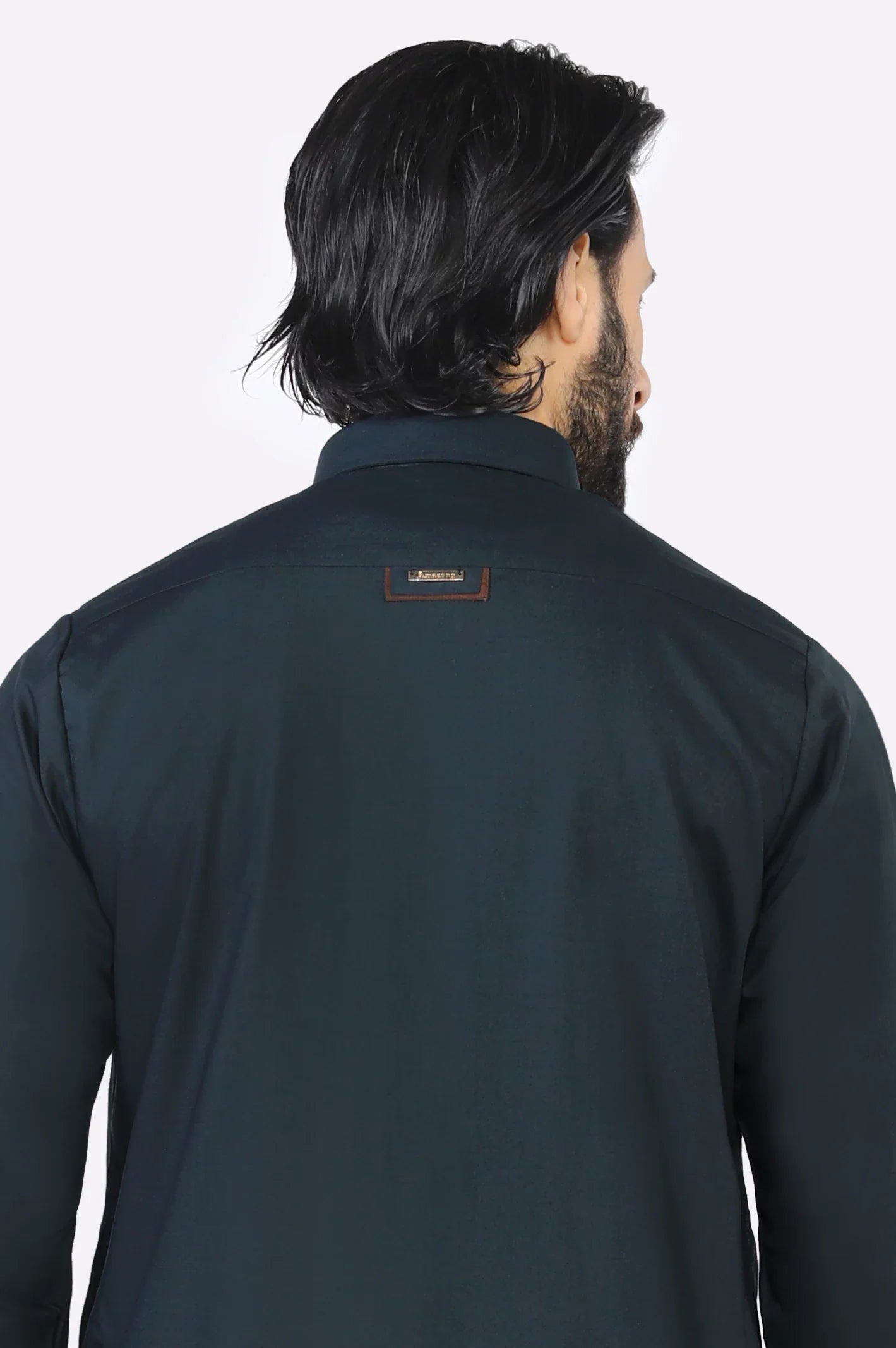 Dark Grey Wash & Wear Shalwar Kameez