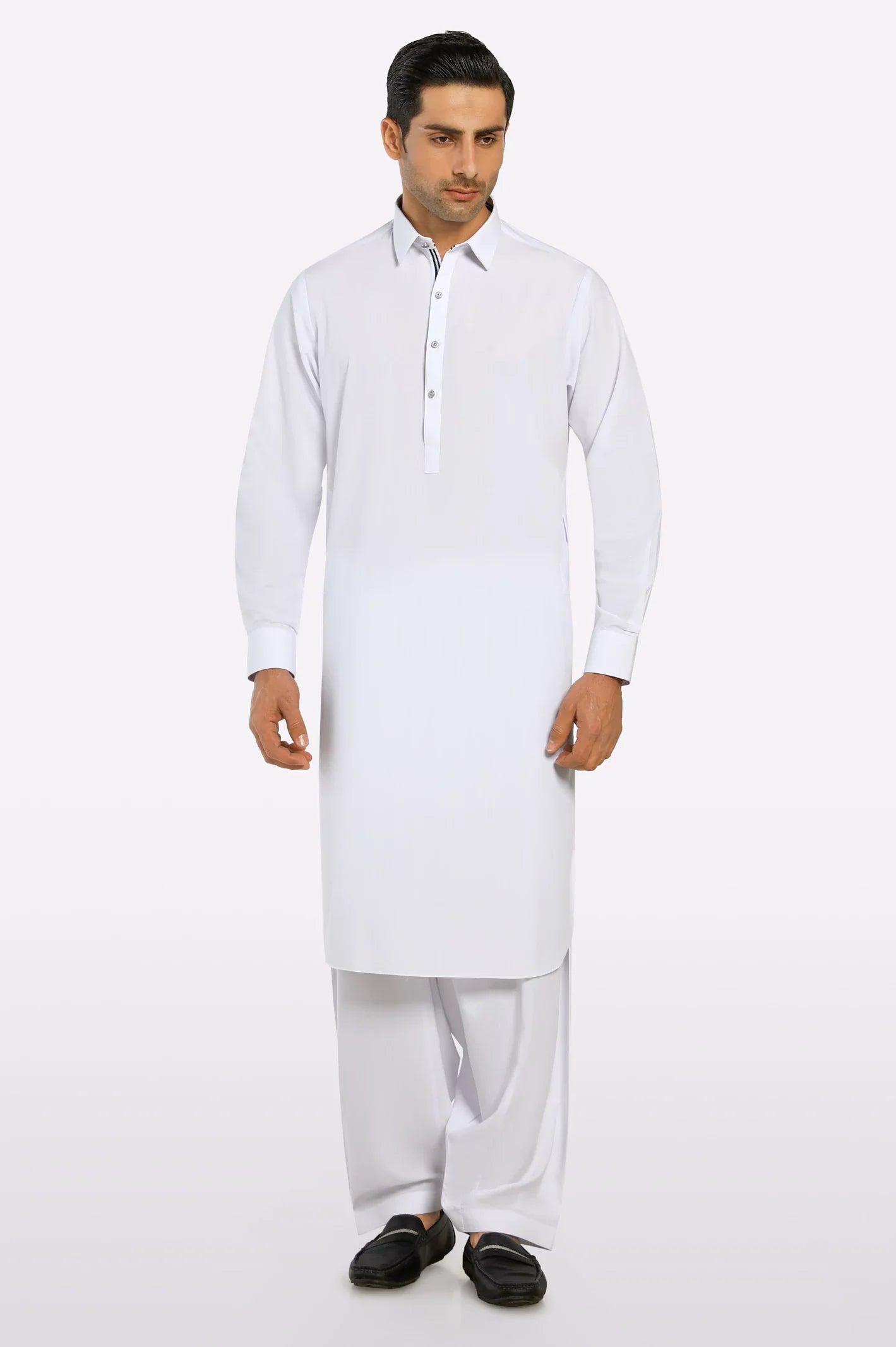 White Wash & Wear Shalwar Kameez