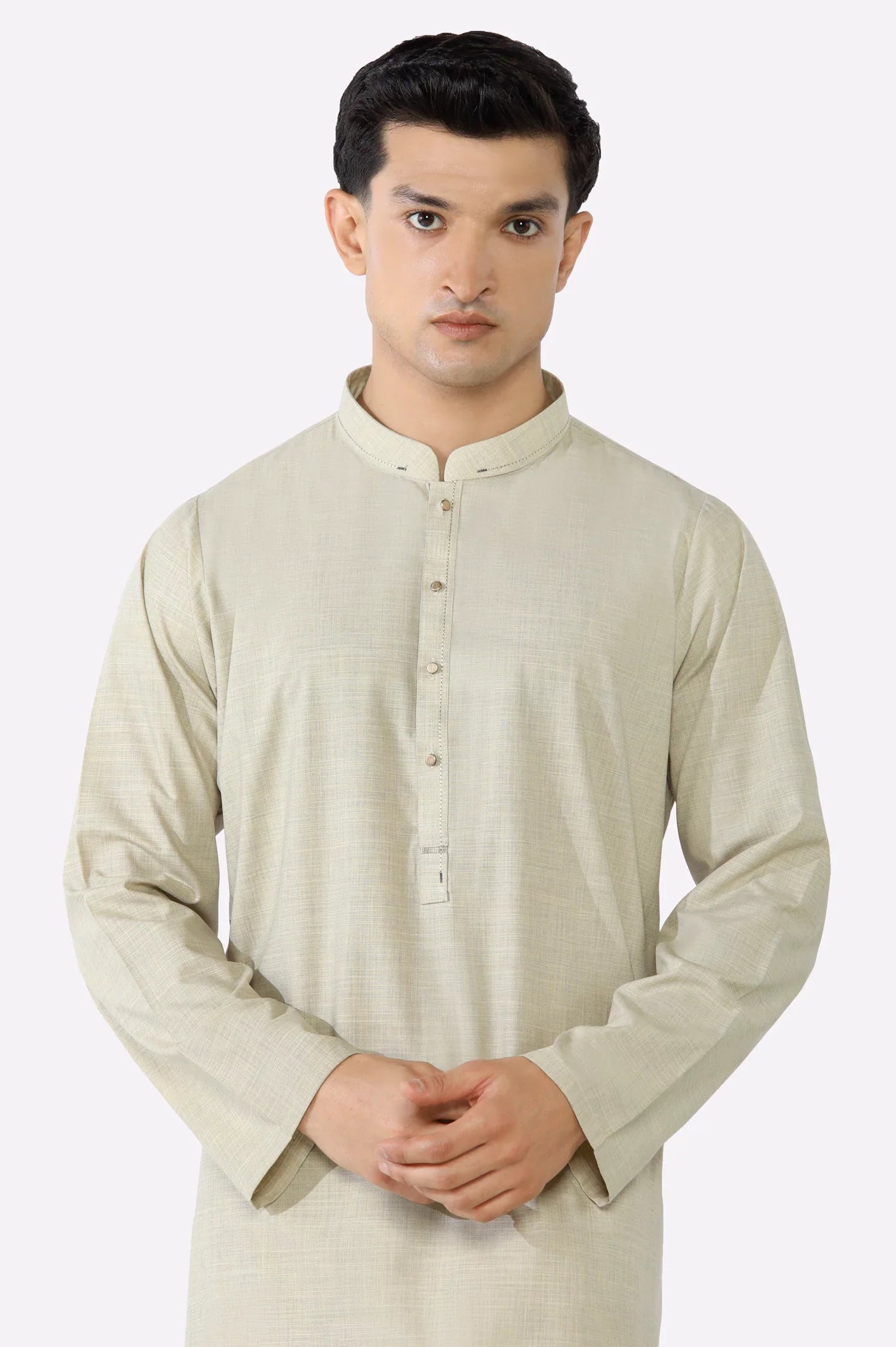 Fawn Wash & Wear Kurta Pajama