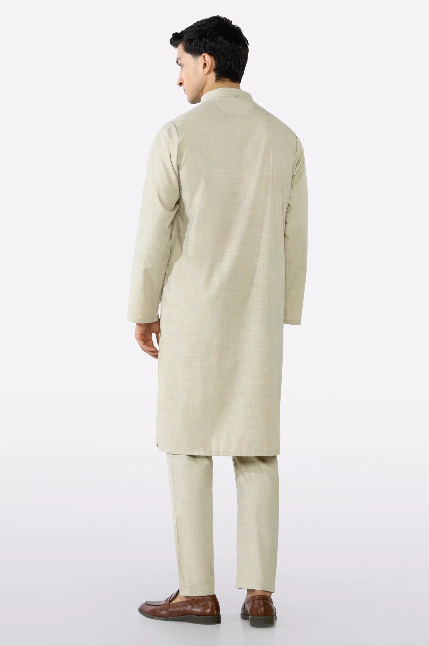 Fawn Wash & Wear Kurta Pajama
