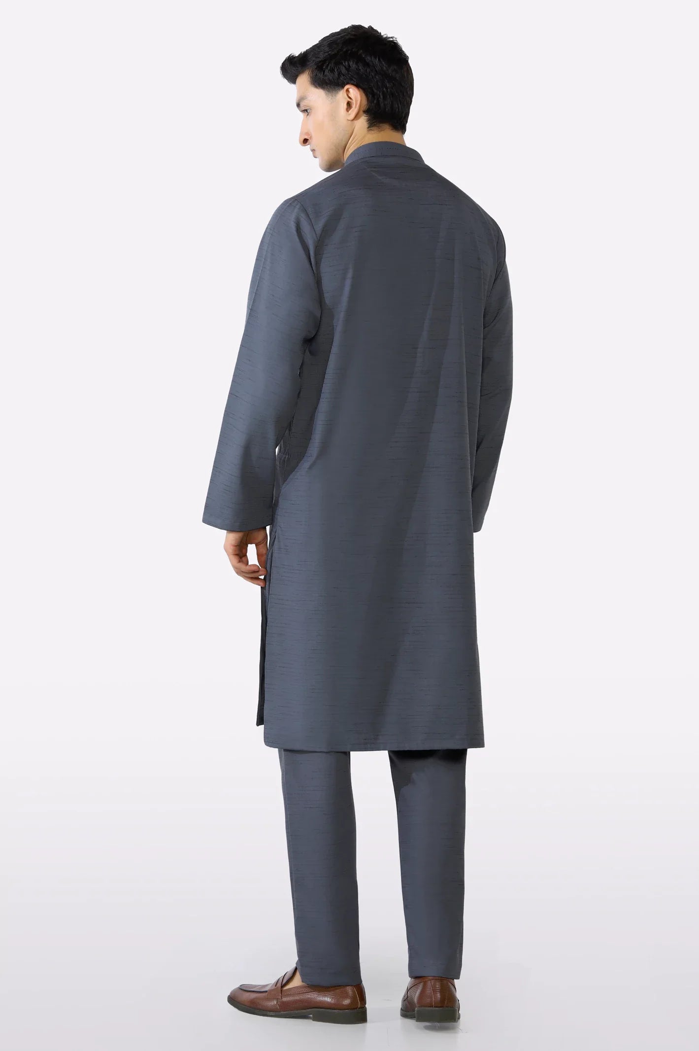 Grey Wash & Wear Kurta Pajama