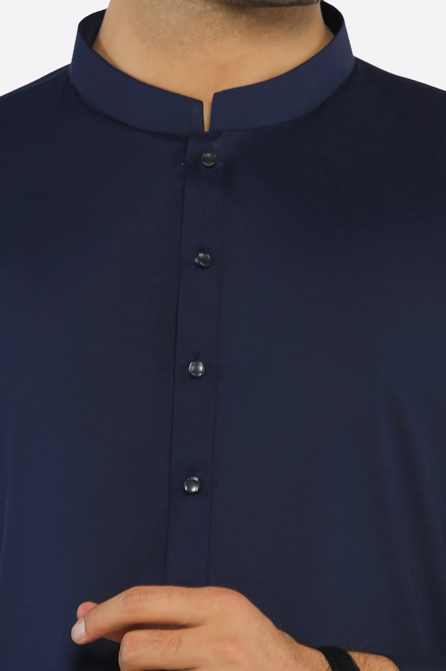 Navy Blue Wash & Wear Shalwar Kameez