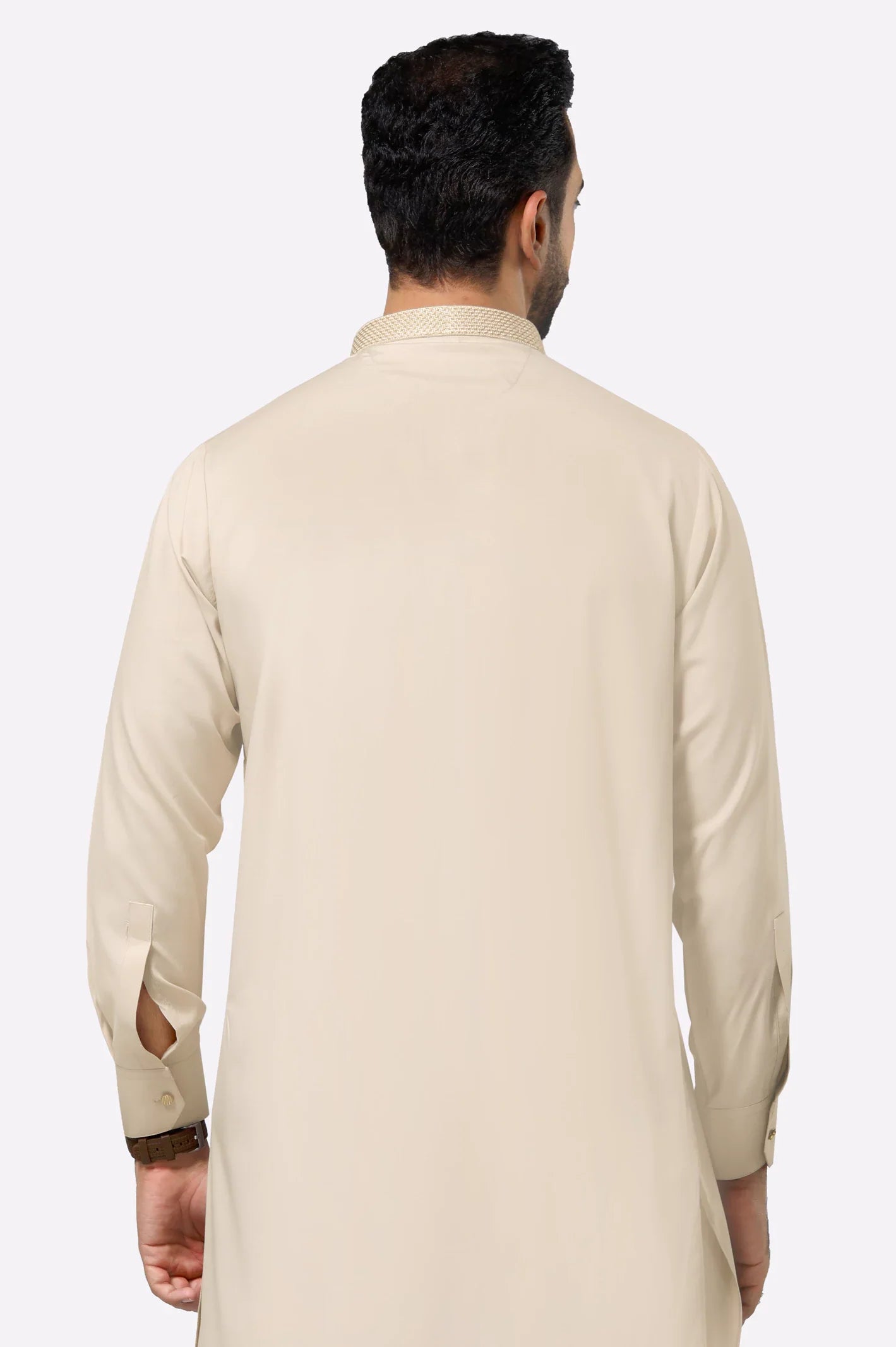 Light Beige Wash & Wear Shalwar Kameez