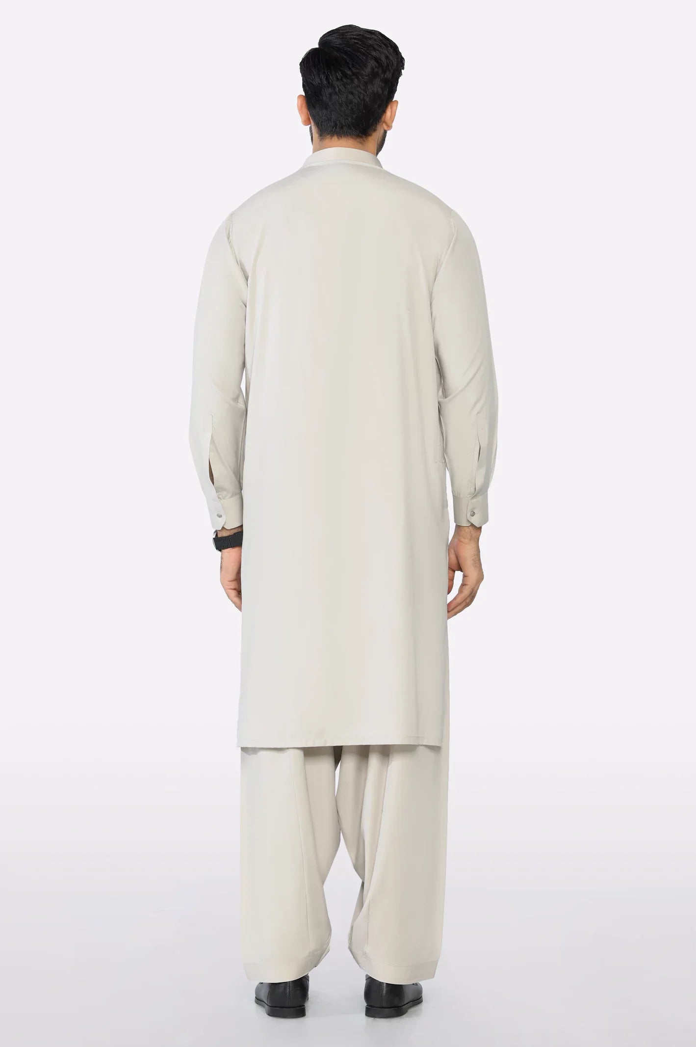 Beige Wash & Wear Shalwar Kameez