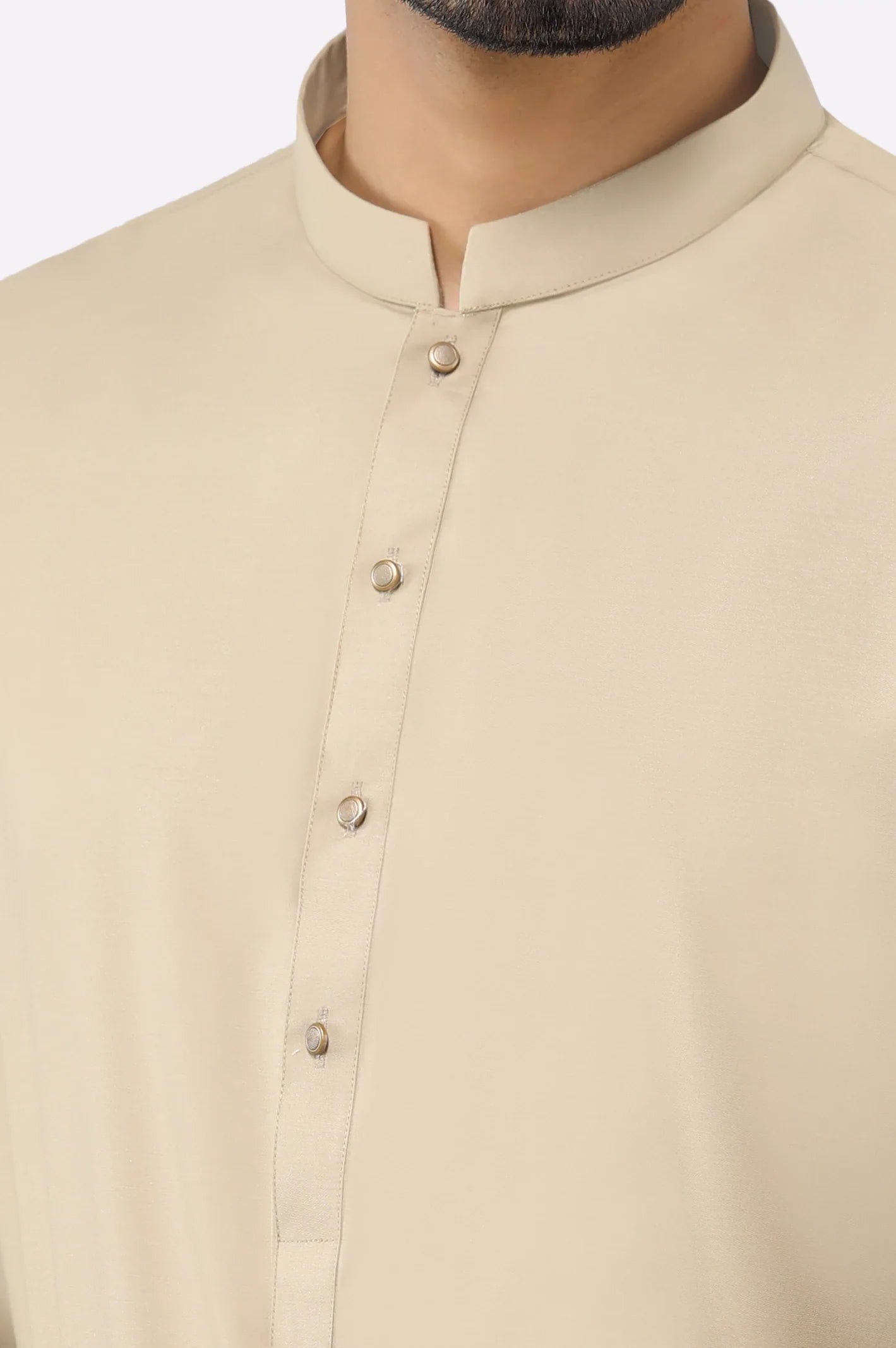 Light Brown Wash & Wear Shalwar Kameez