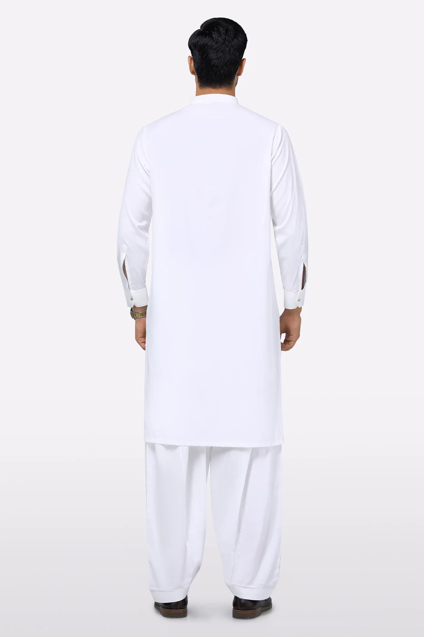 Off White Wash & Wear Shalwar Kameez