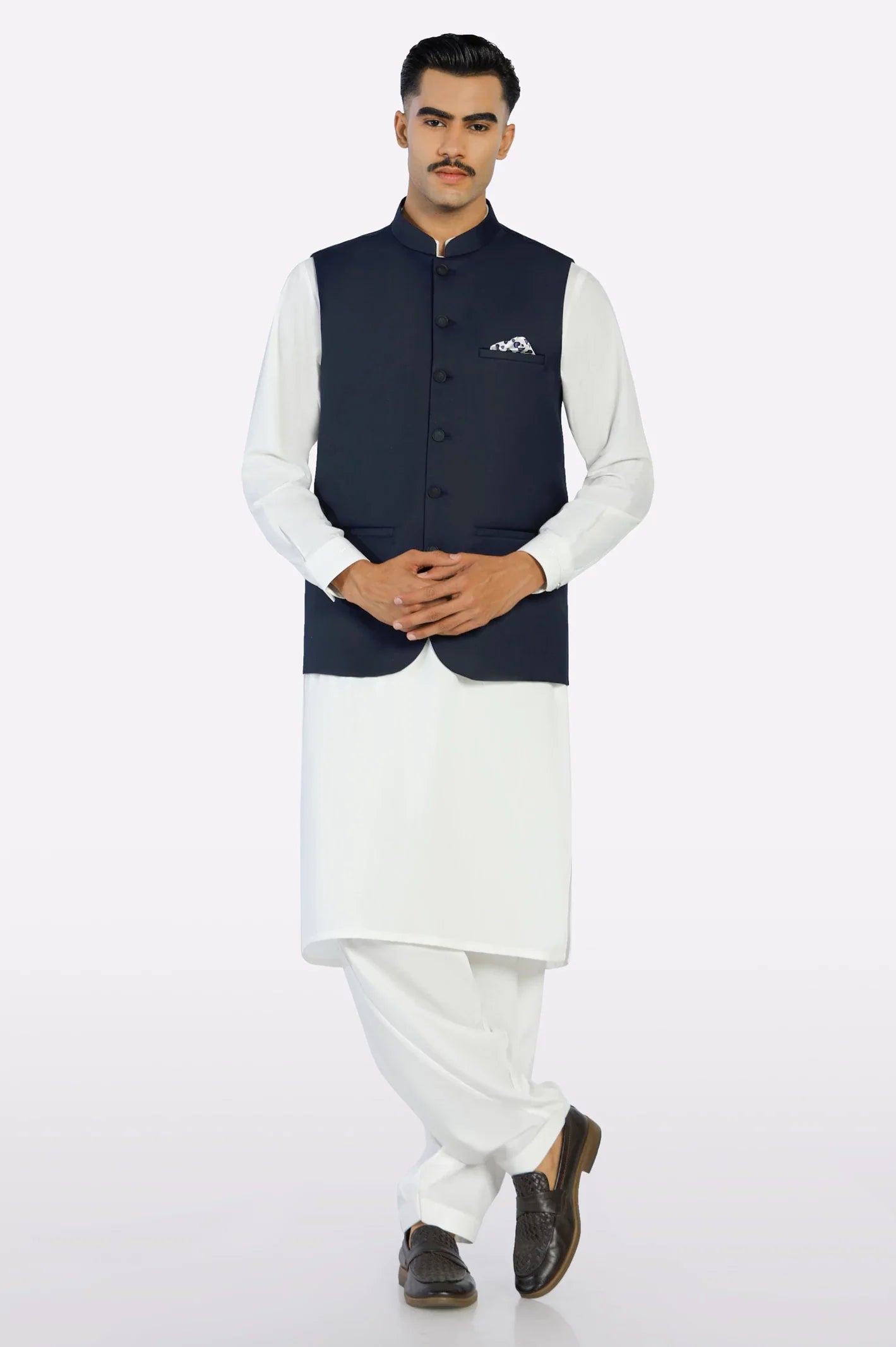 Dark Blue Waistcoat