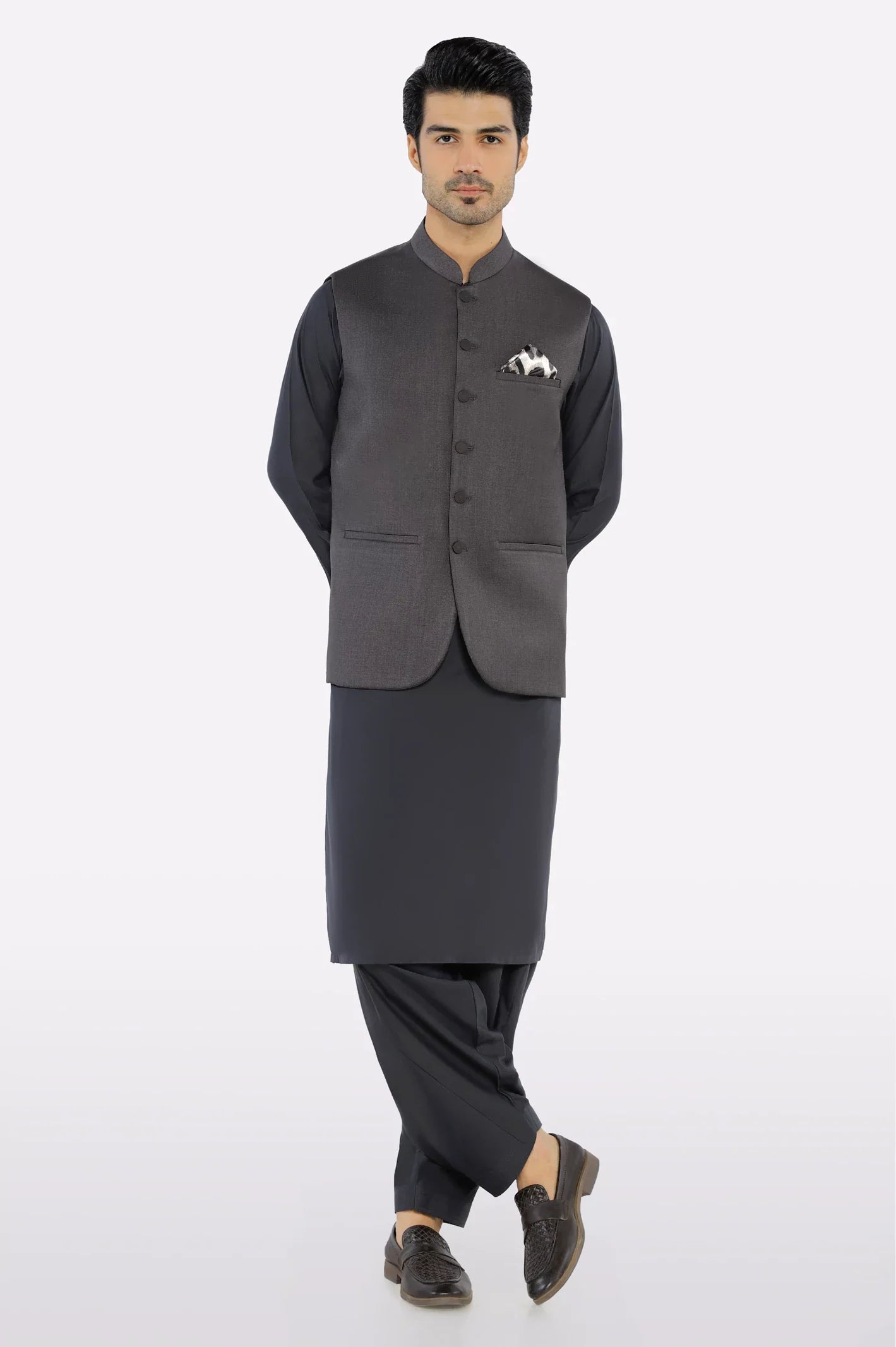 Dark Brown Waistcoat