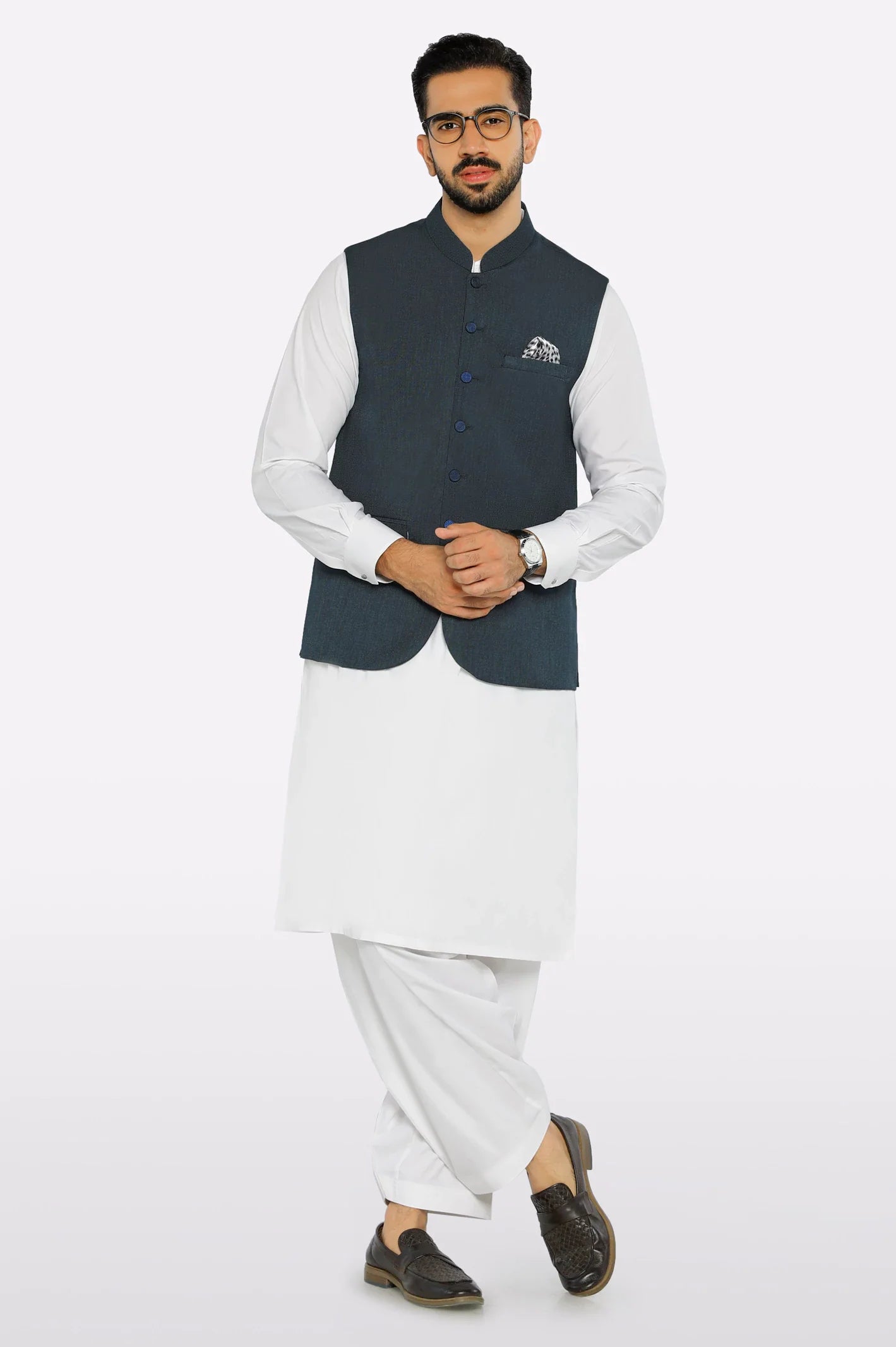 Dark Green Waistcoat