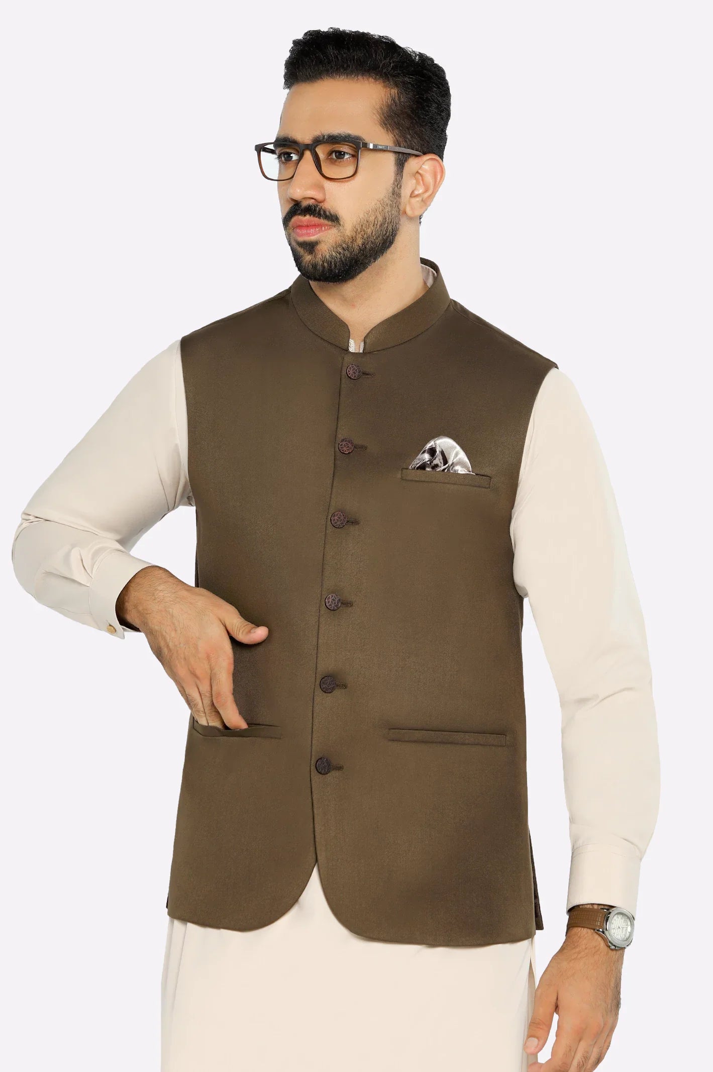 Brown Waistcoat
