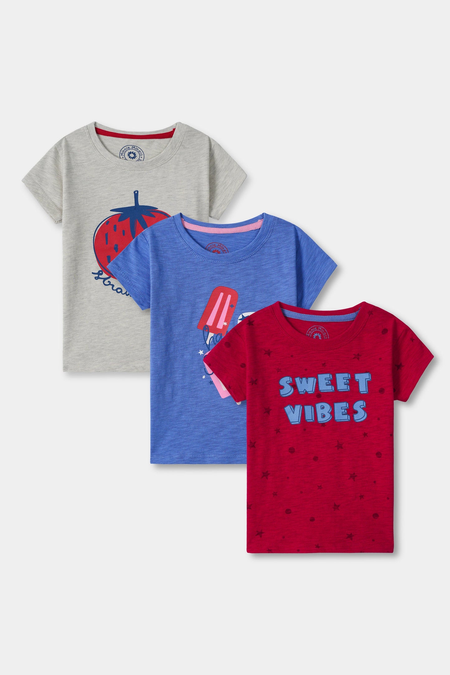 T-Shirt (Pack Of 3) (GTP-187)