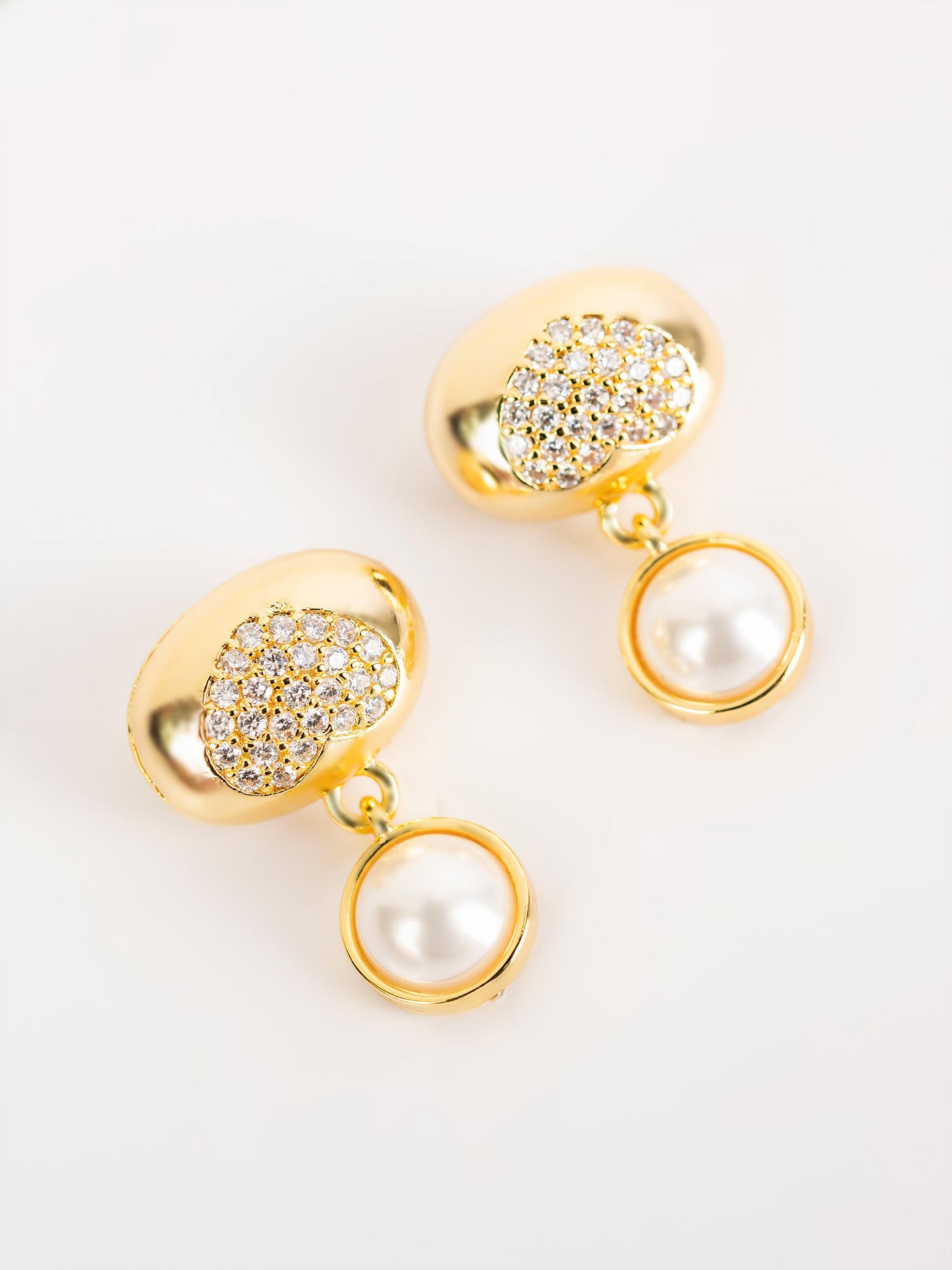 Embellished Drop Studs