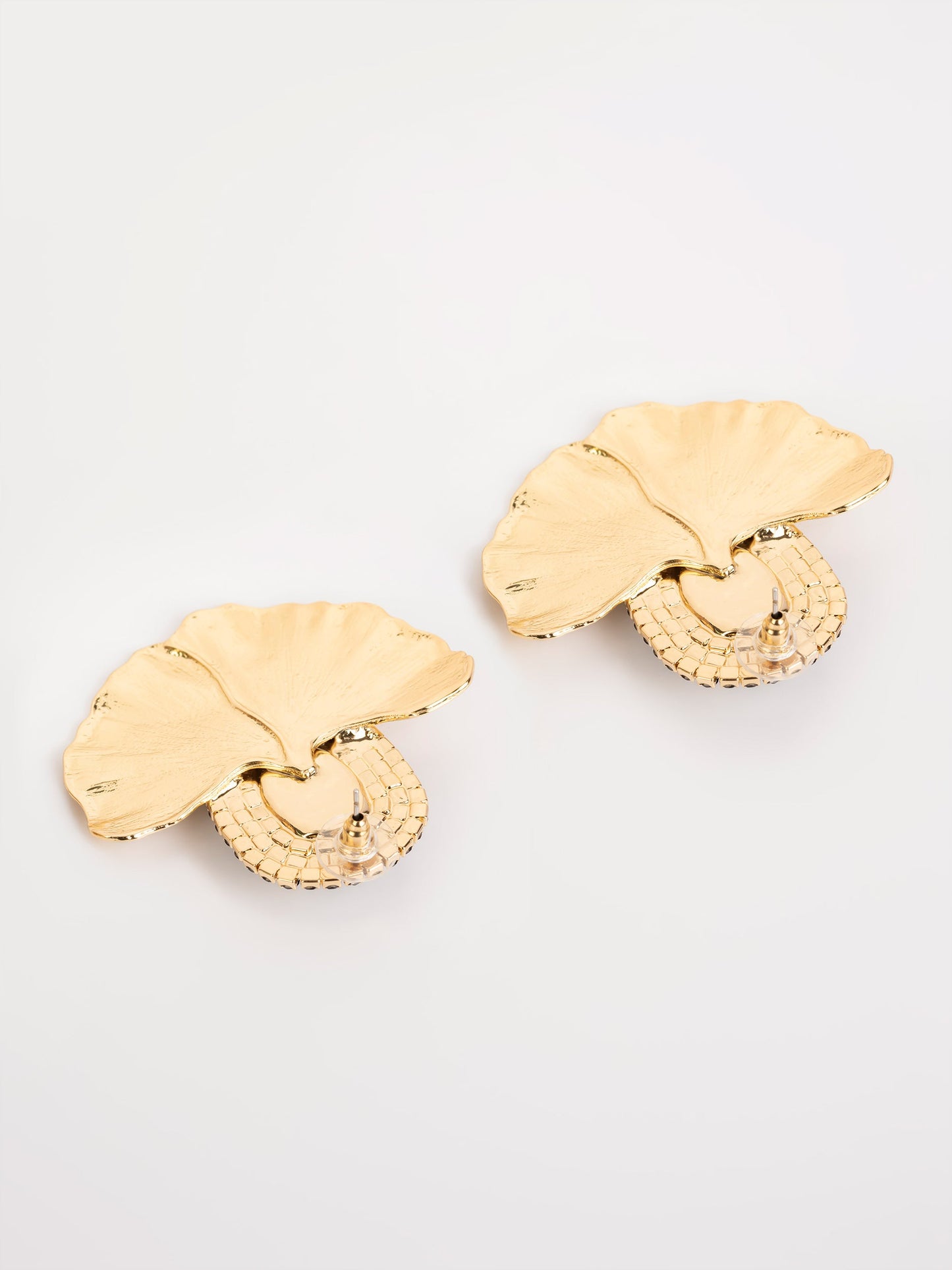 Embellished Floral Earrings