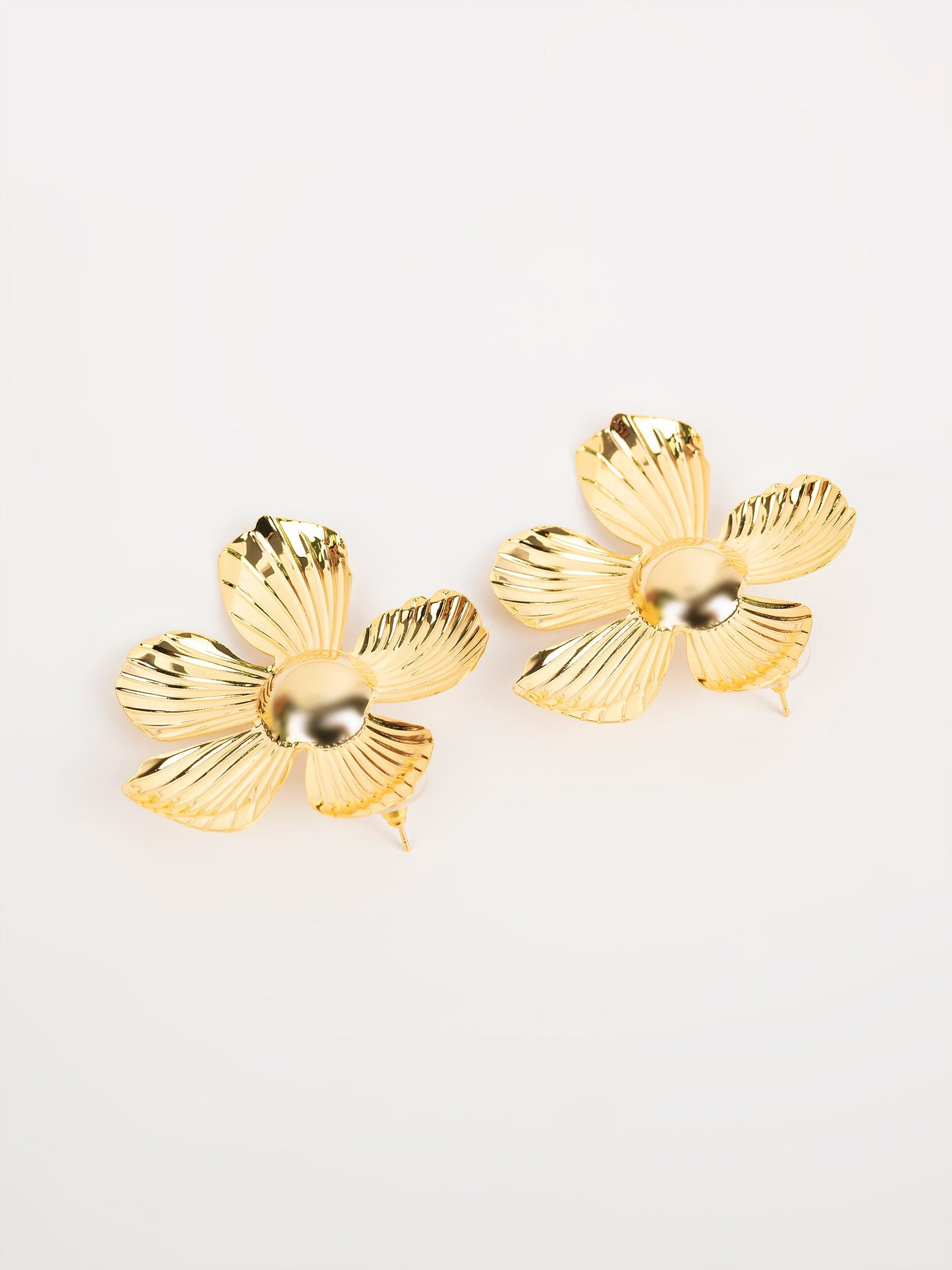 Abstract Floral Earrings
