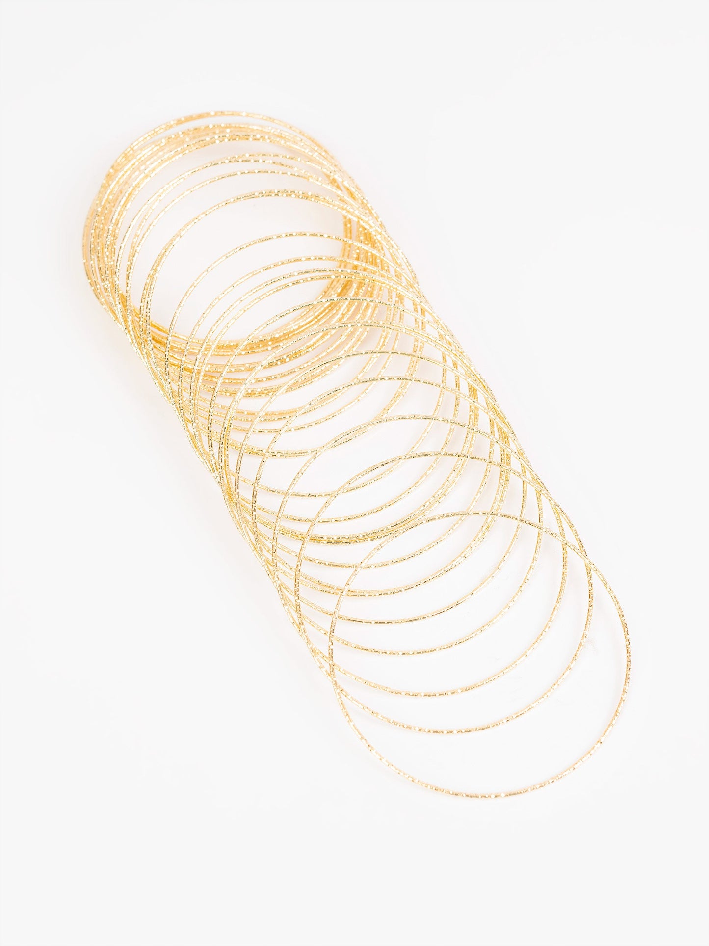 Minimal Gold Bangles