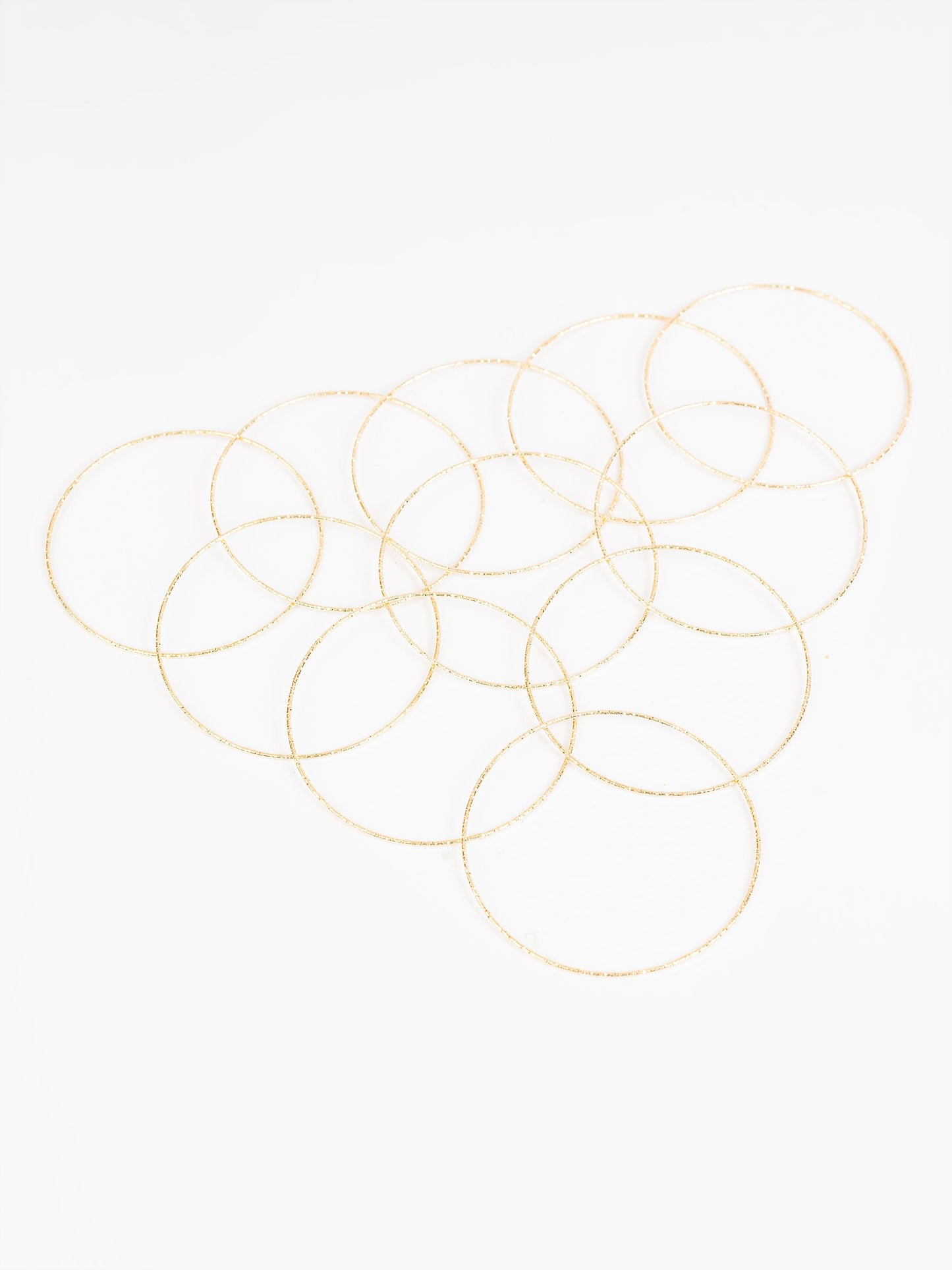 Minimal Gold Bangles