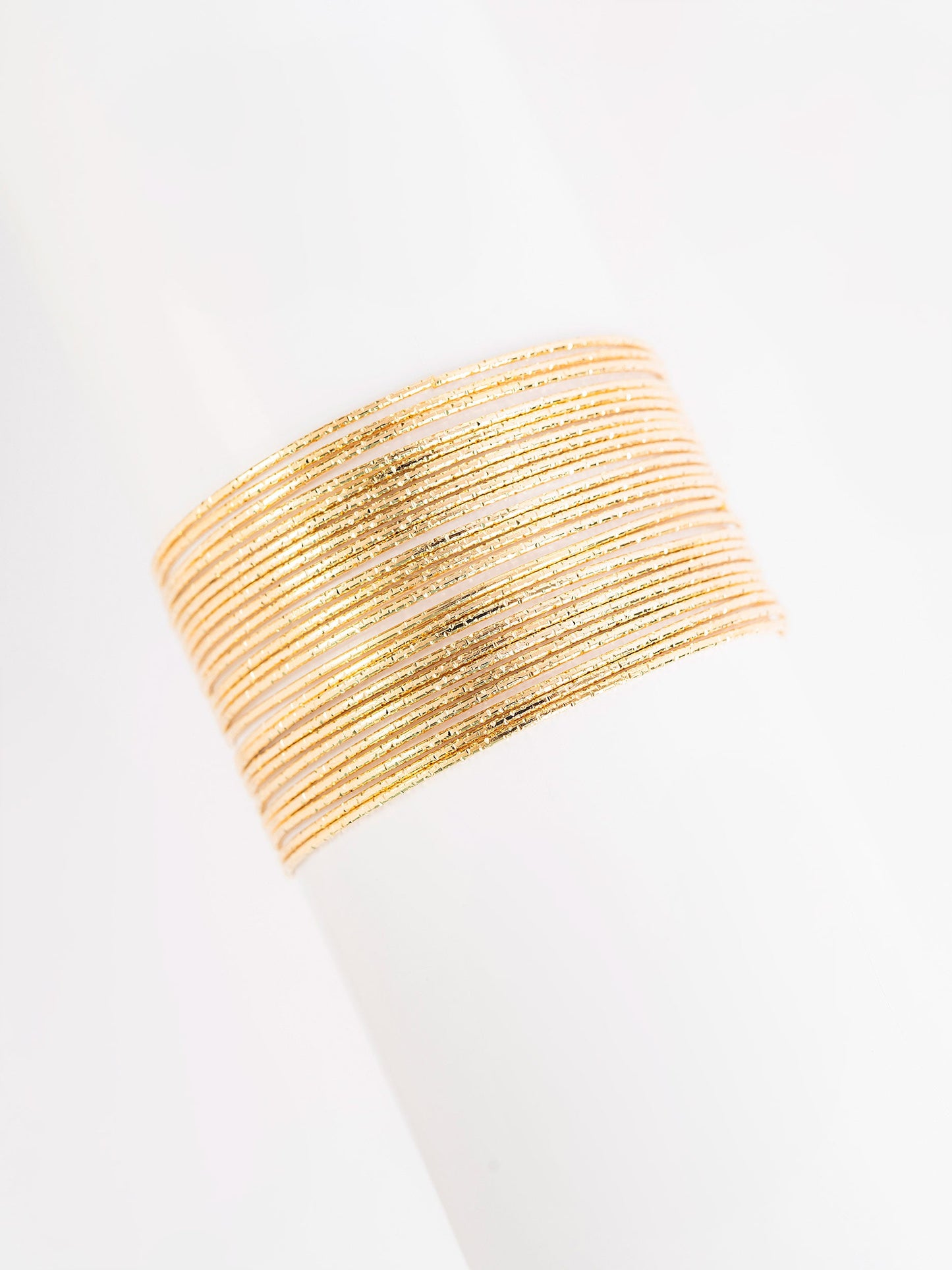 Minimal Gold Bangles