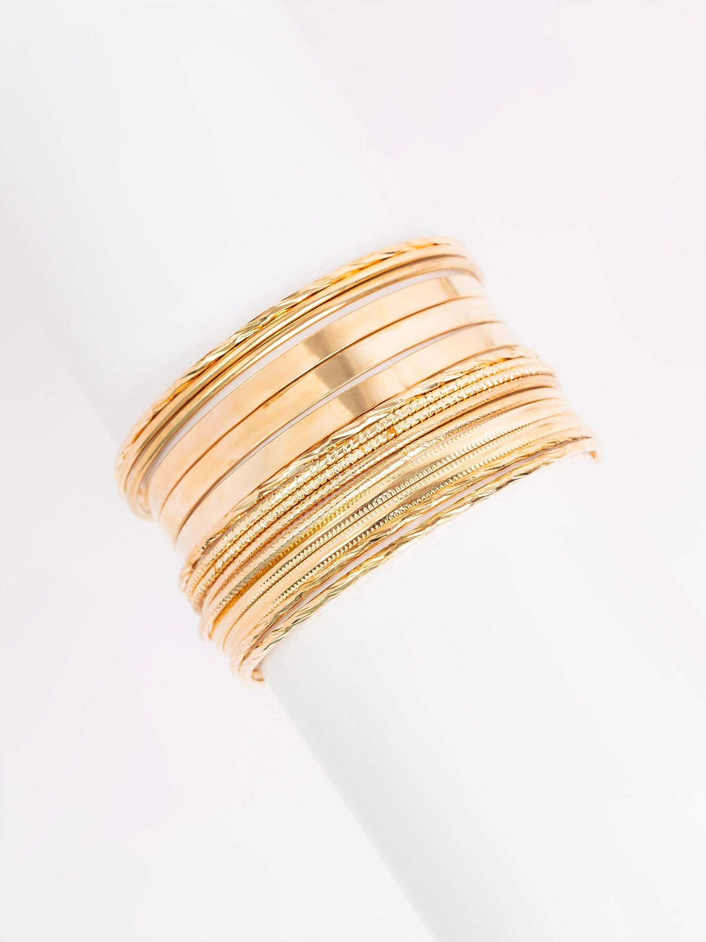 Antique Gold Bangle Set