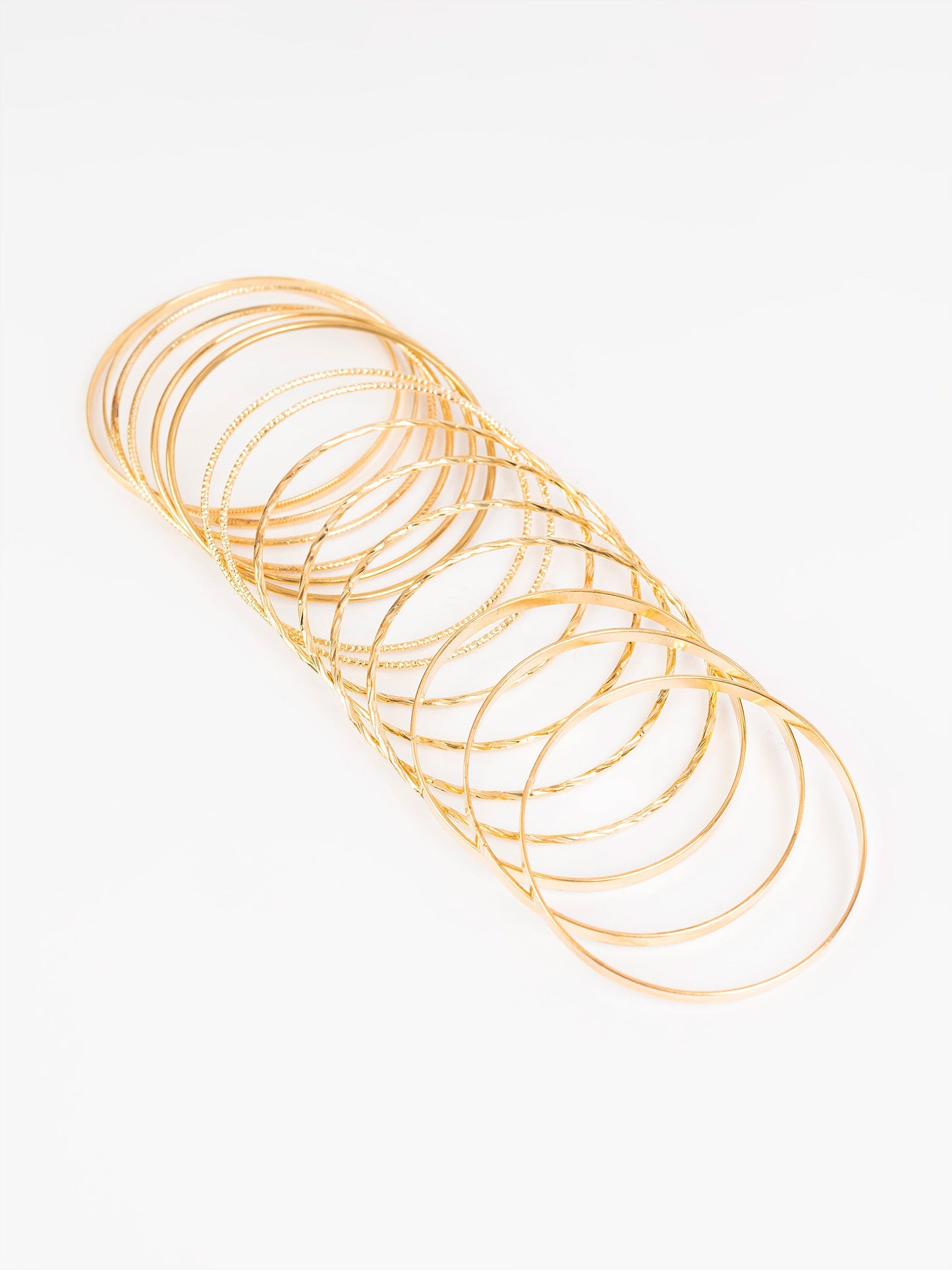 Antique Gold Bangle Set
