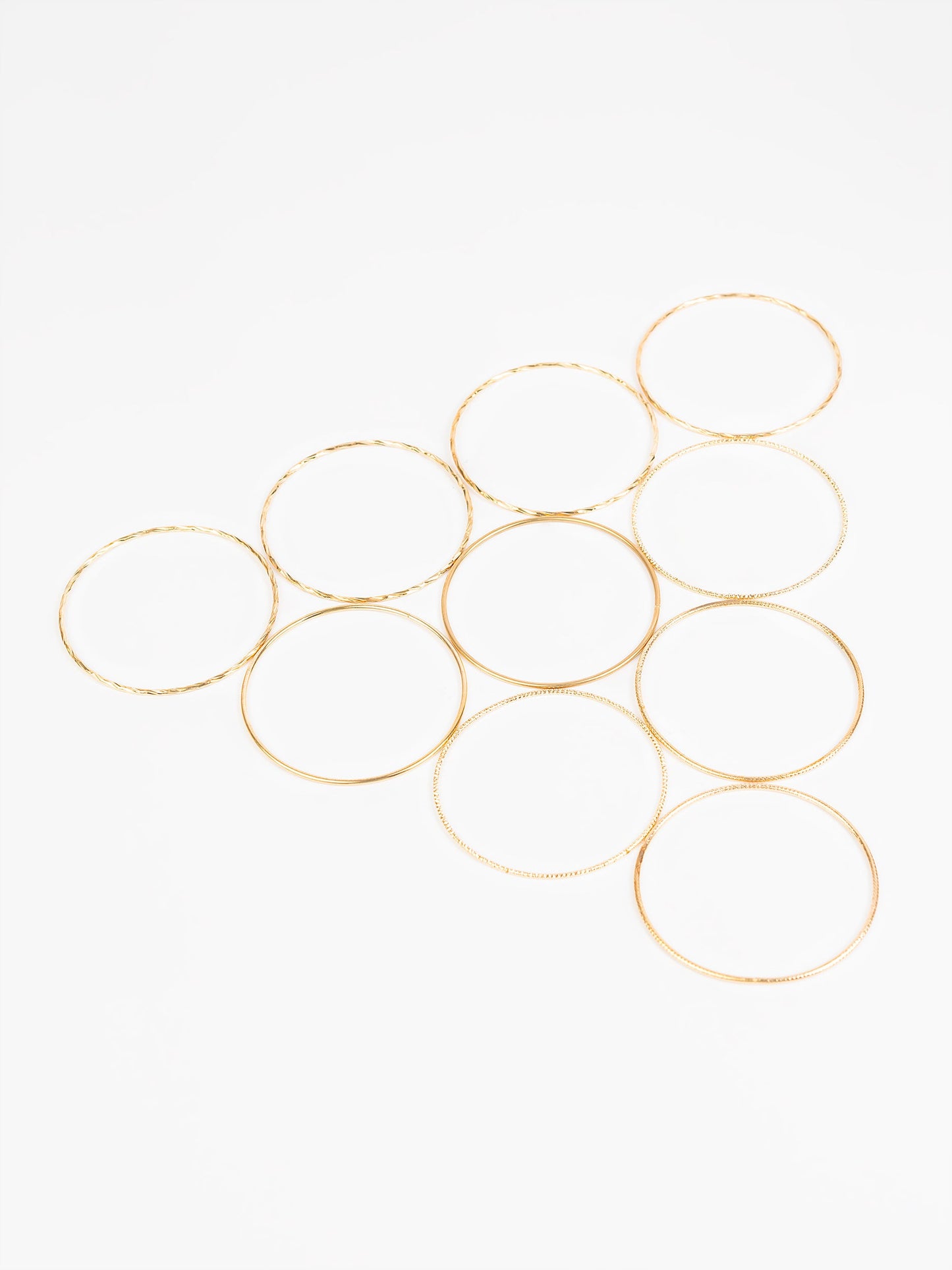 Antique Gold Bangle Set